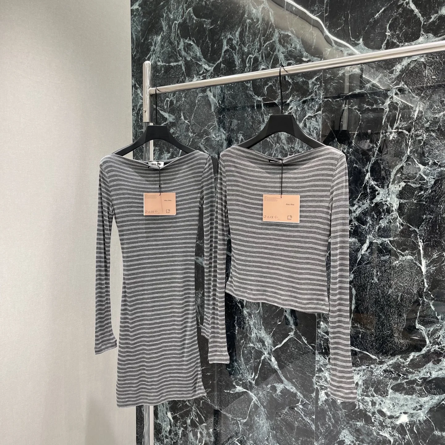 MIU MIU Shirts Grey S-L A80202609061643 - Image 9