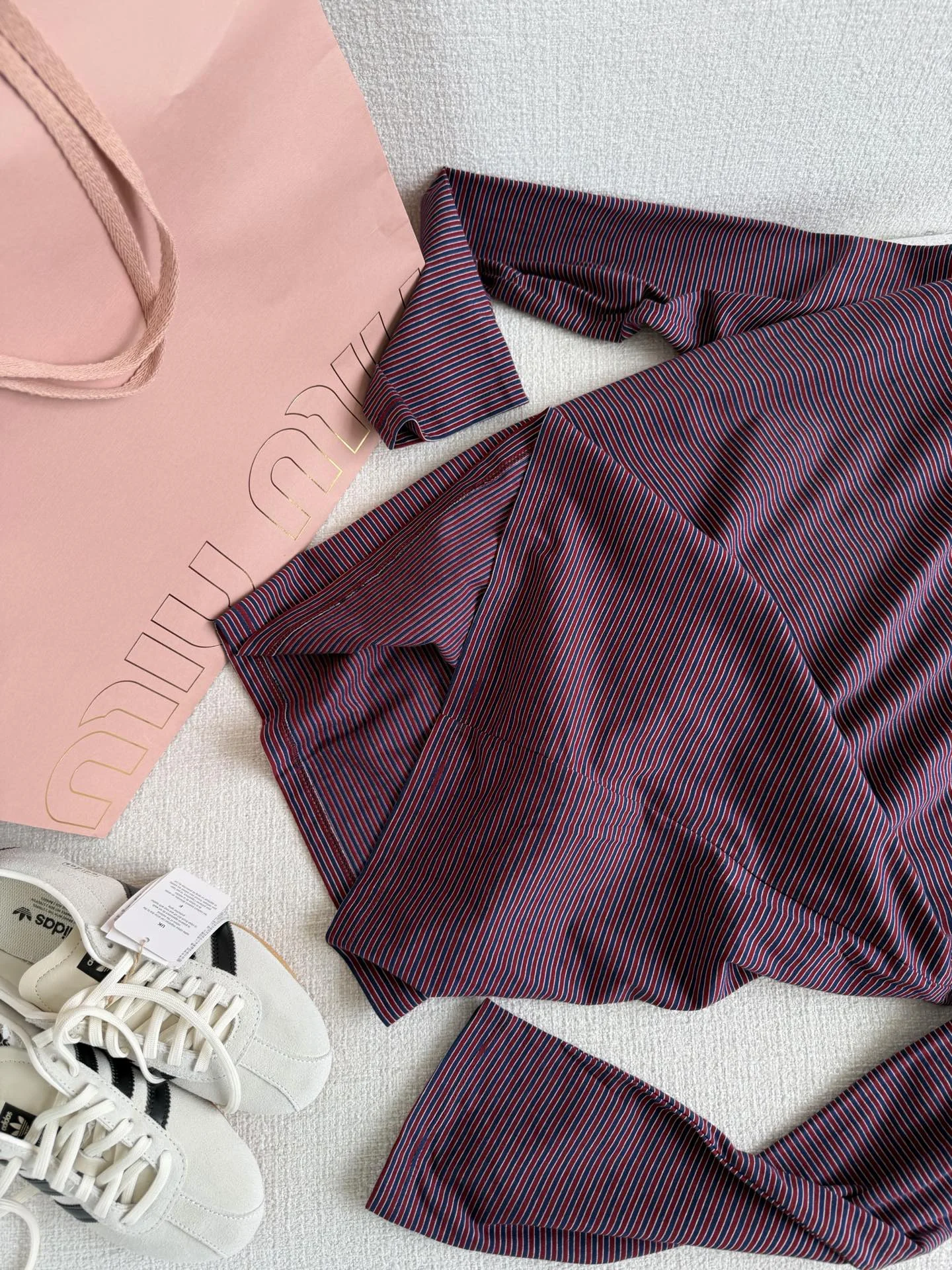 MIU MIU Shirts Maroon-Navy S-L B05202609061038 - Image 6