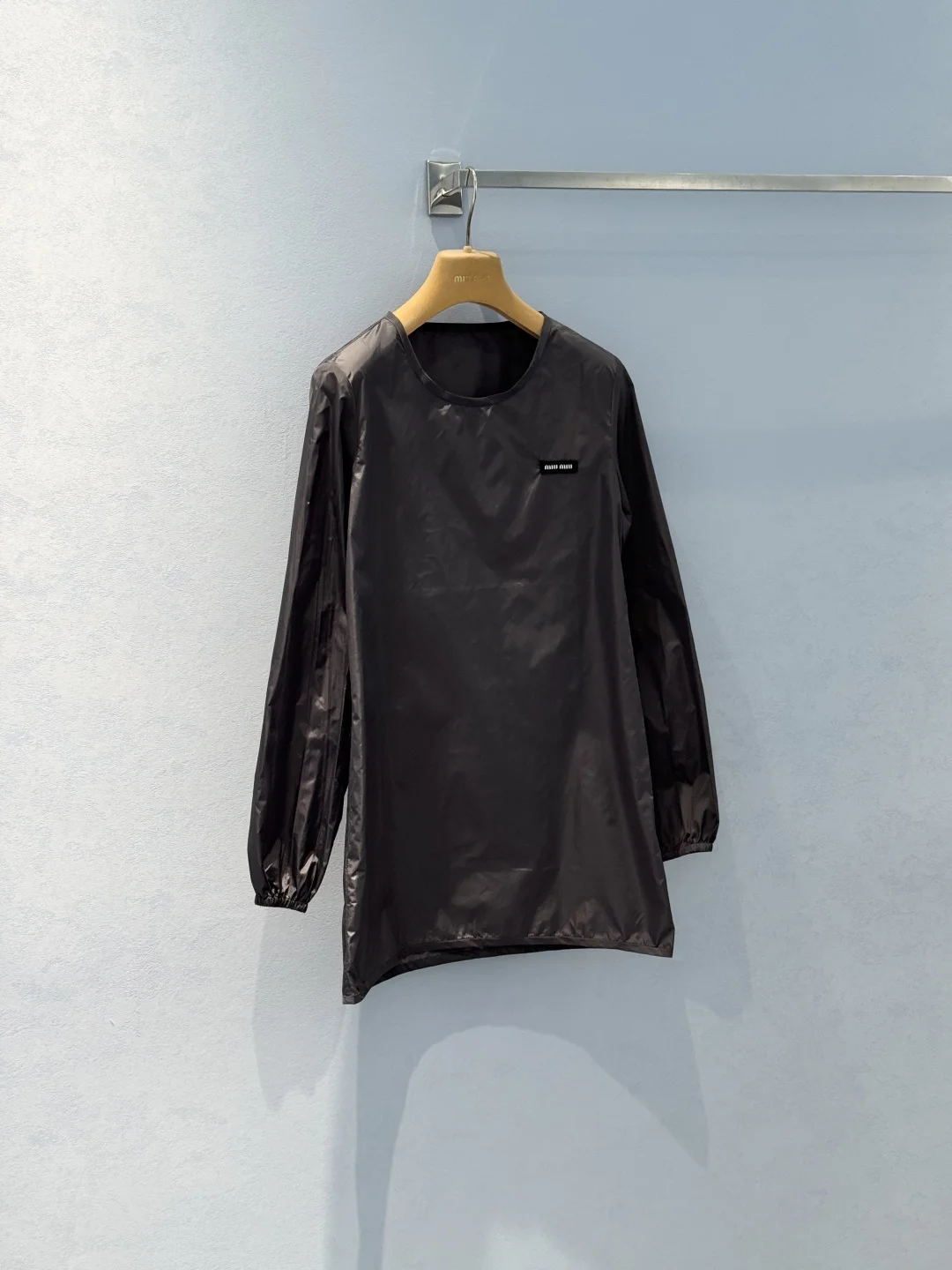 MIU MIU Shirts Nylon Gray S-L B60202609060381 - Image 3