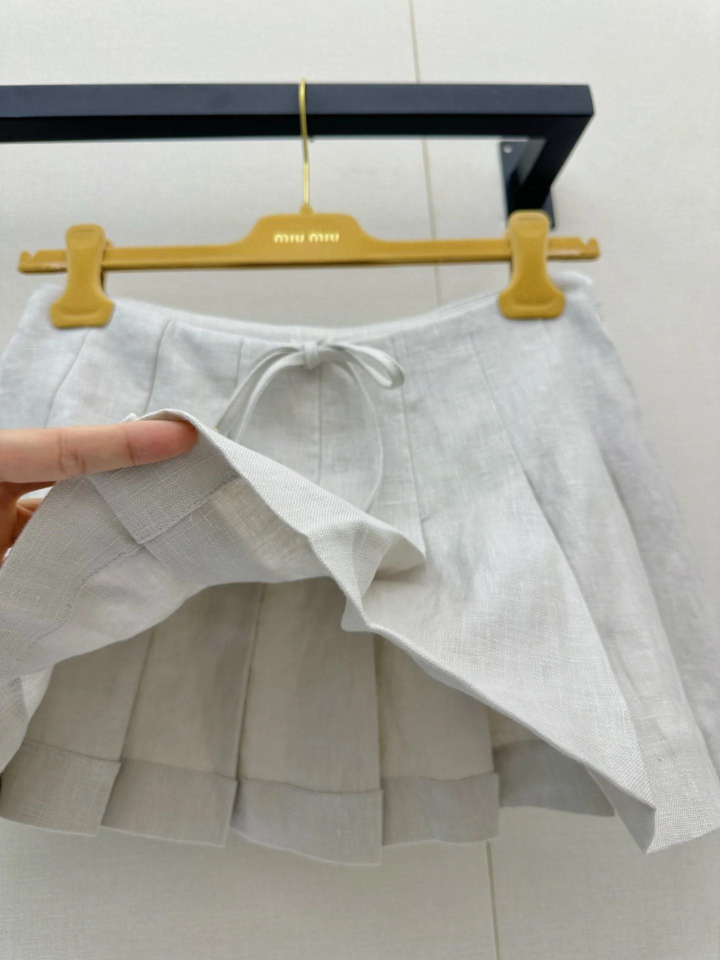 MIU MIU Skirts Beige S-L C15202609060789 - Image 6