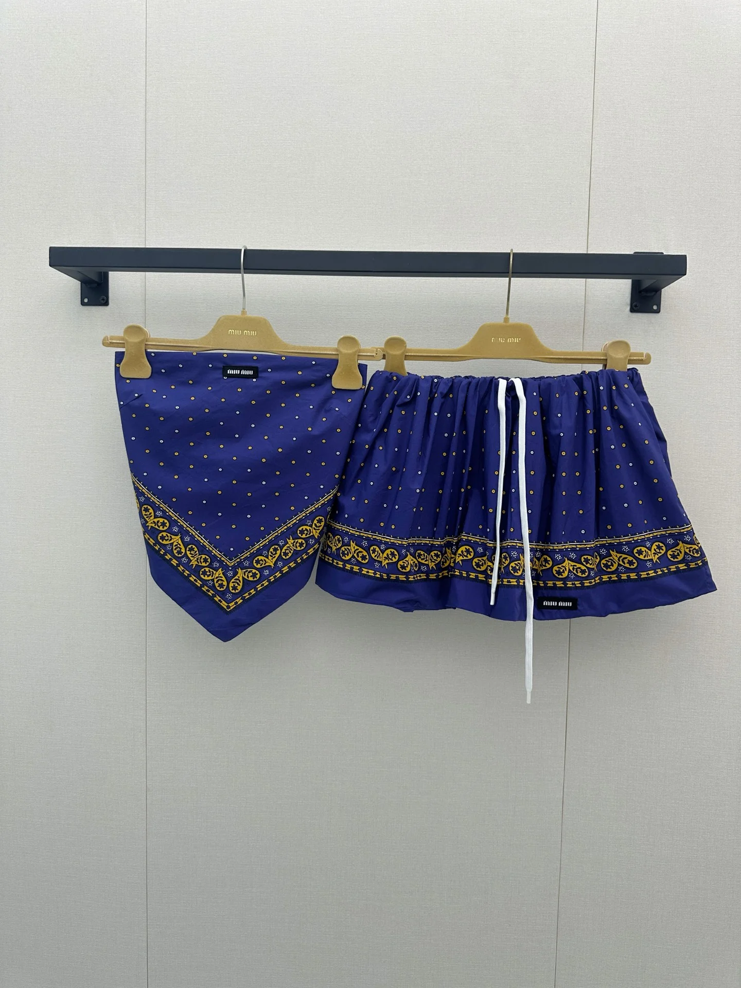 MIU MIU Skirts Blue-Gold S-L C15202609060765