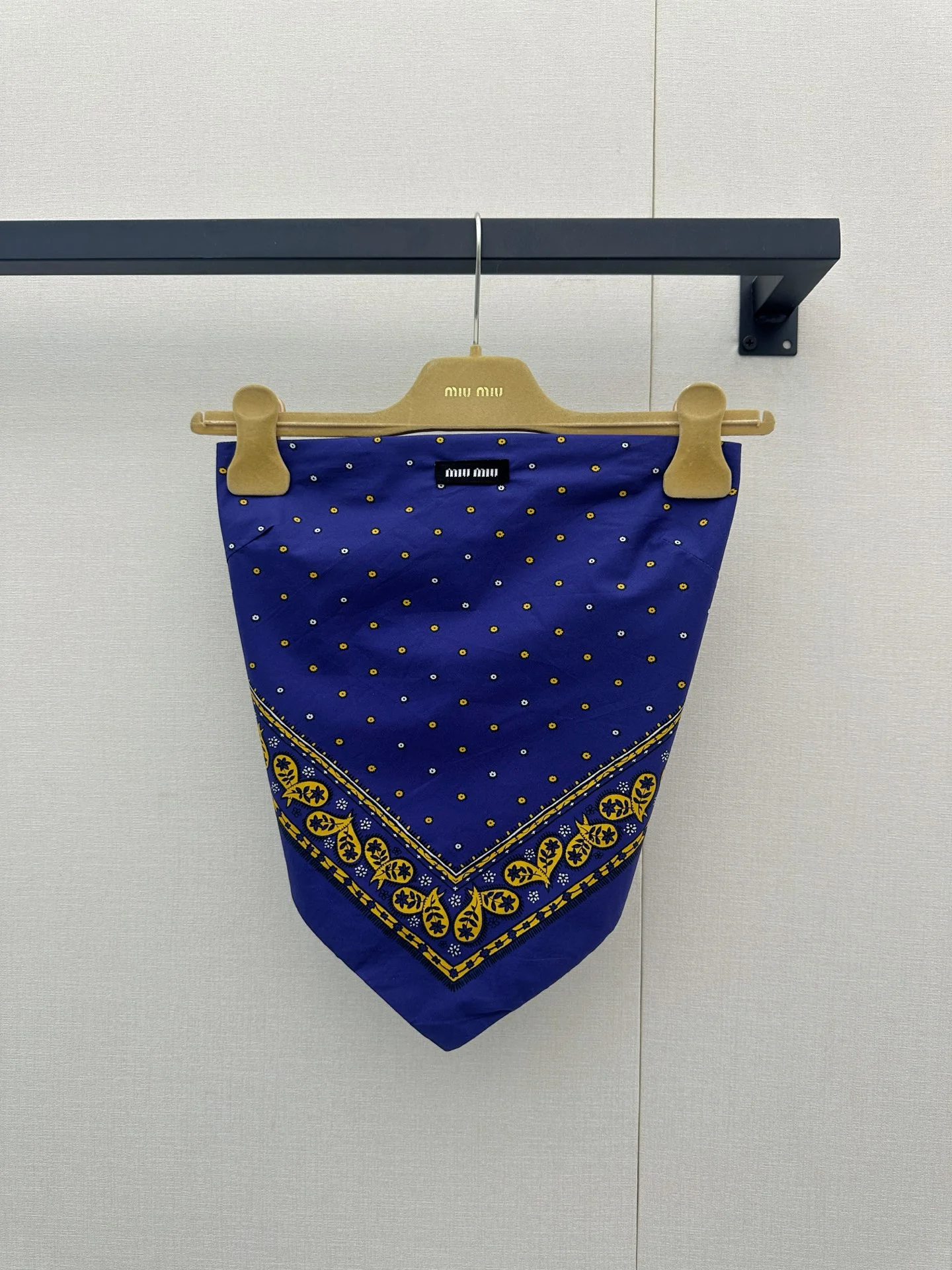 MIU MIU Skirts Blue-Gold S-L C15202609060765 - Image 2
