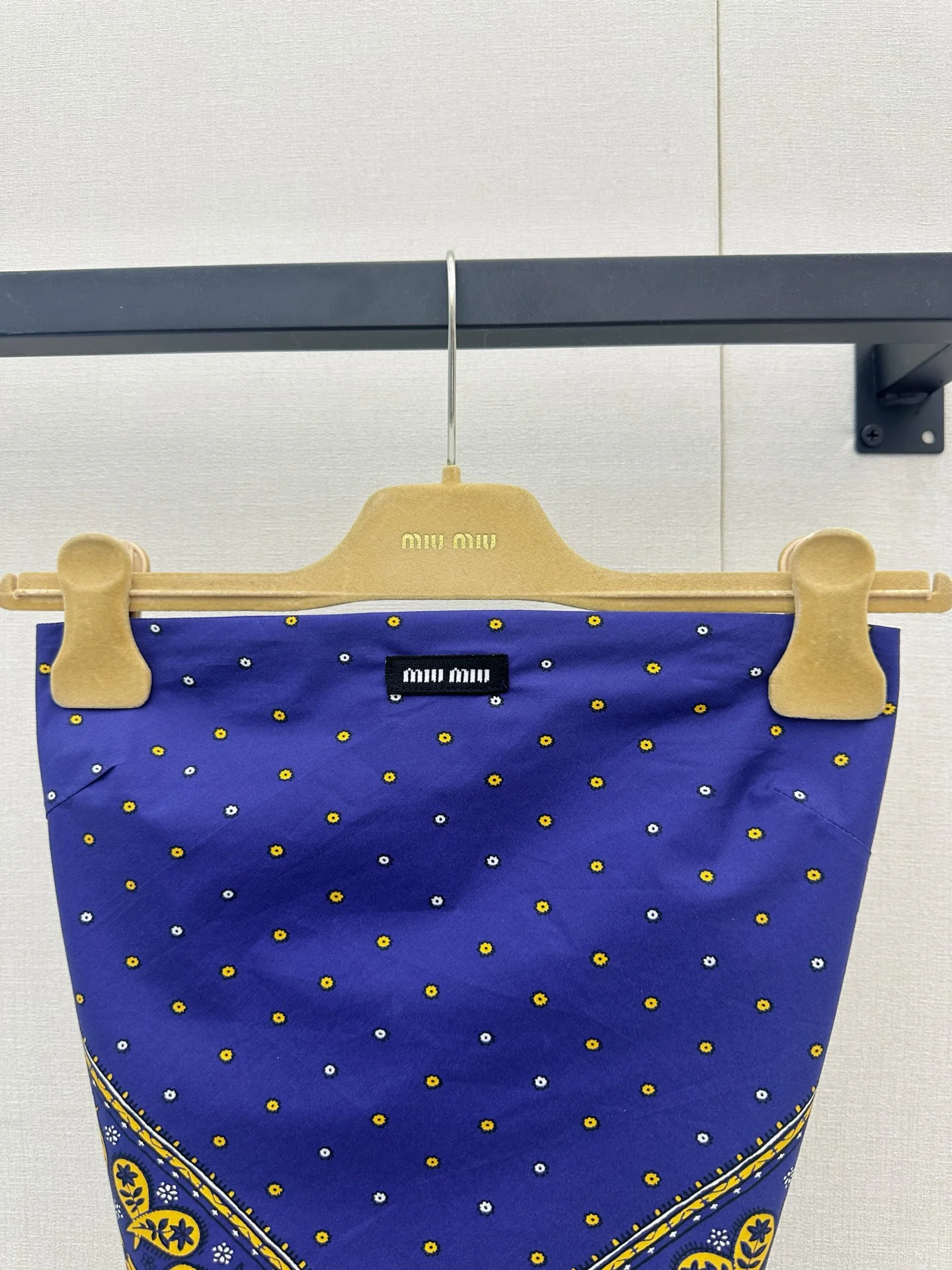 MIU MIU Skirts Blue-Gold S-L C15202609060765 - Image 3