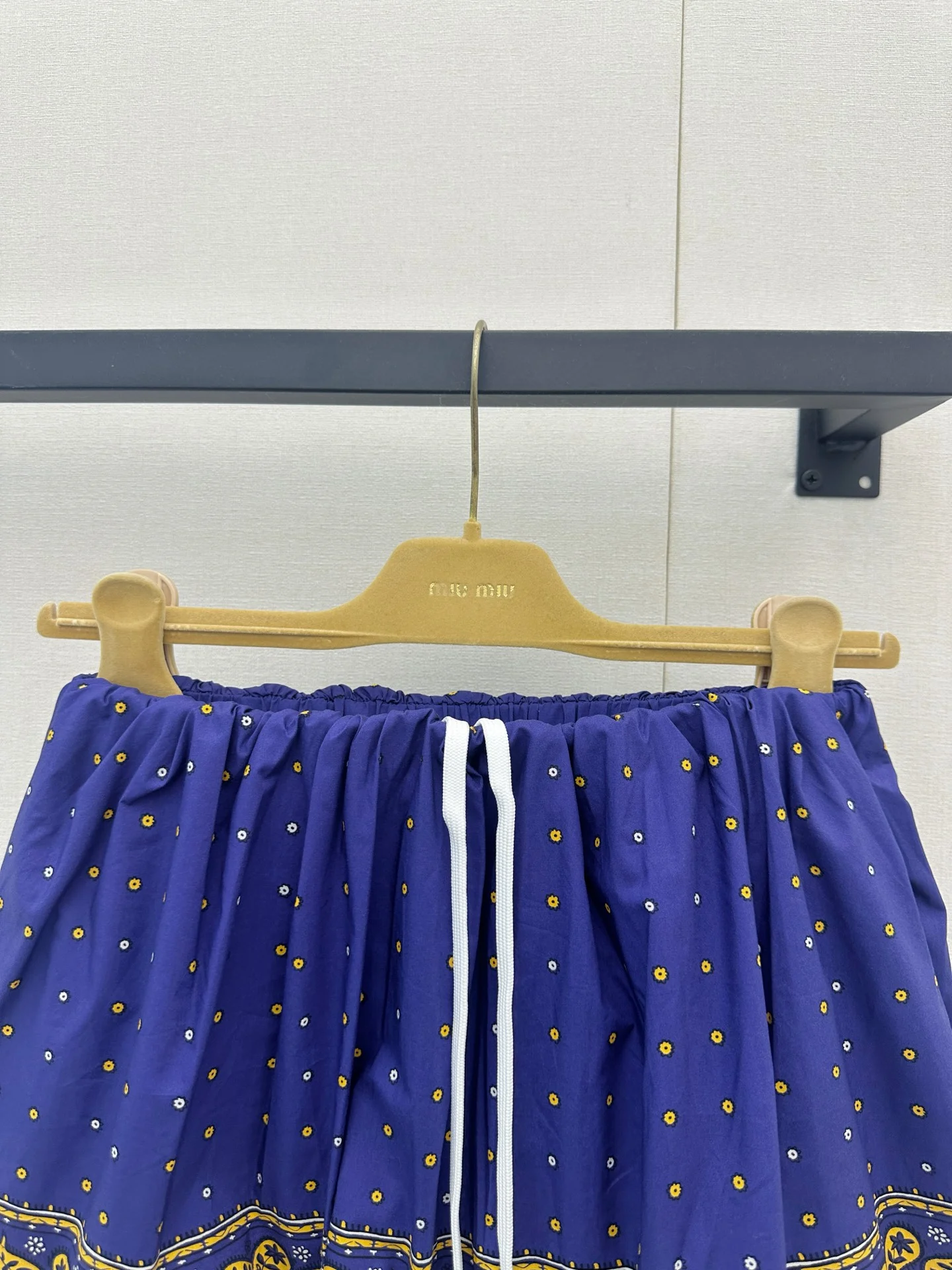 MIU MIU Skirts Blue-Gold S-L C15202609060765 - Image 6