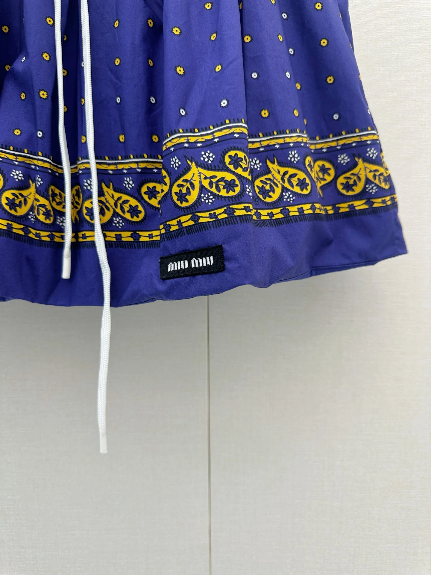 MIU MIU Skirts Blue-Gold S-L C15202609060765 - Image 7