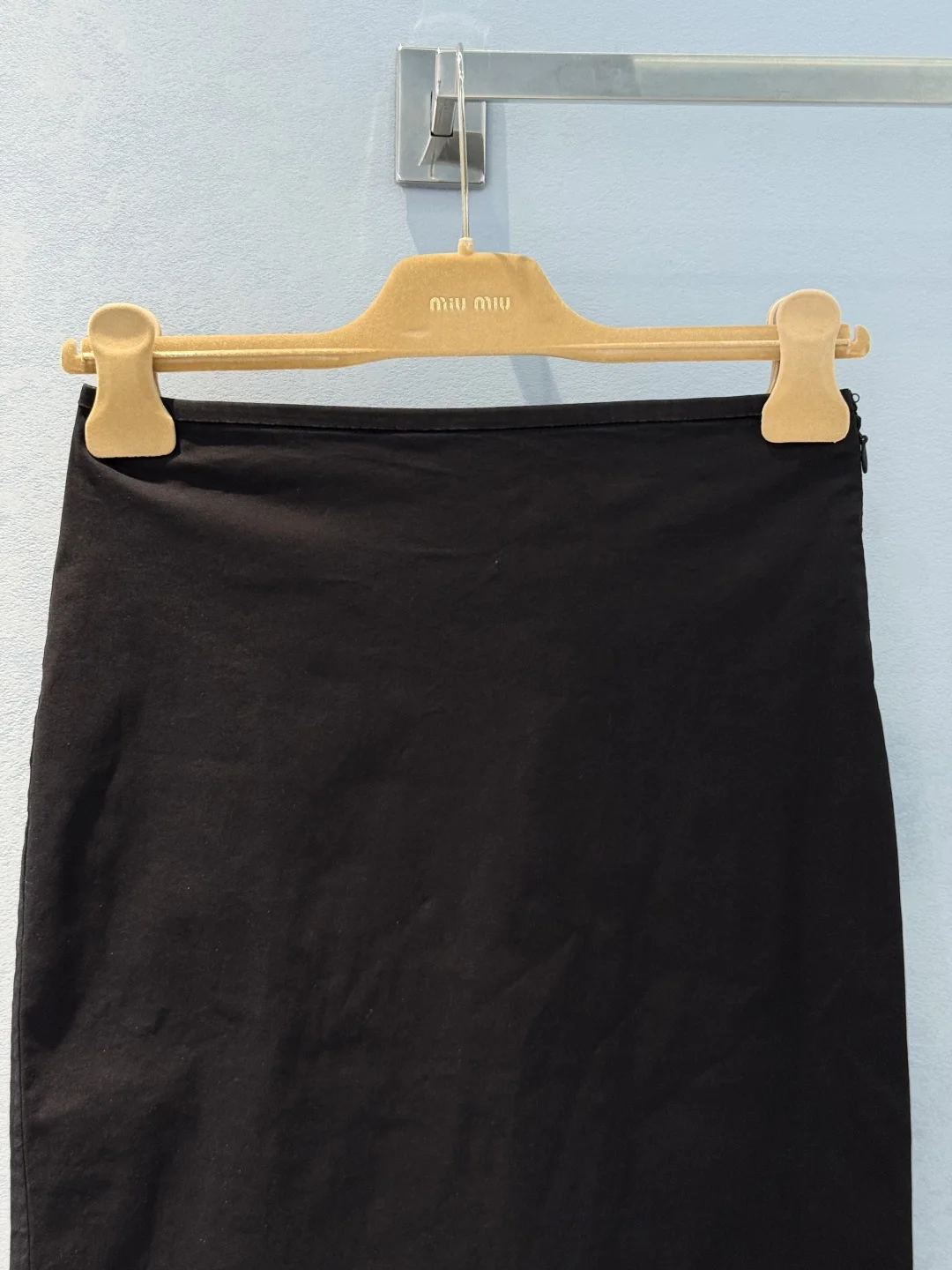 MIU MIU Skirts Cotton Blend Black-Olive S M L B50202609060382 - Image 4