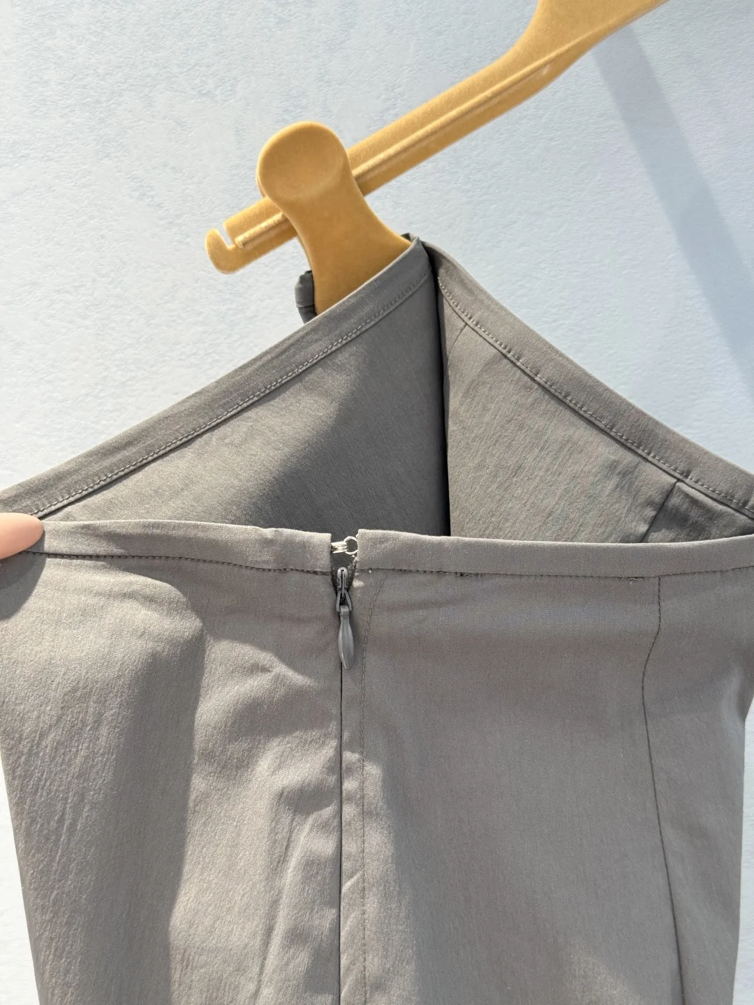 MIU MIU Skirts Cotton Blend Gray S-L B55202609060391 - Image 6