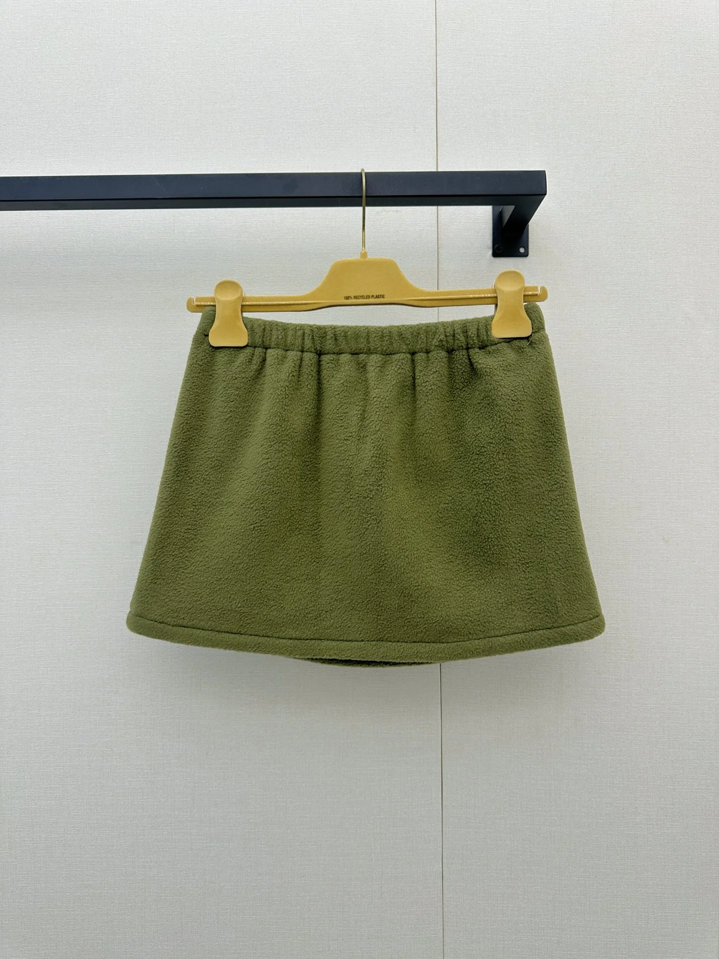 MIU MIU Skirts Fleece Green-Black S-L B45202609060776 - Image 7