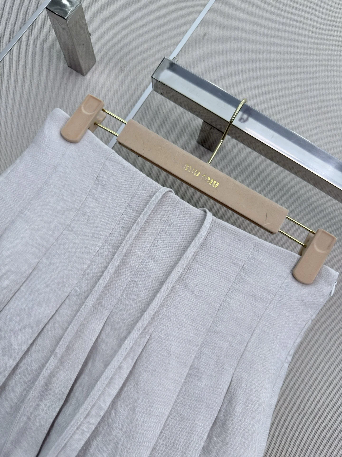 MIU MIU Skirts Gray S-L B55202609061941 - Image 3