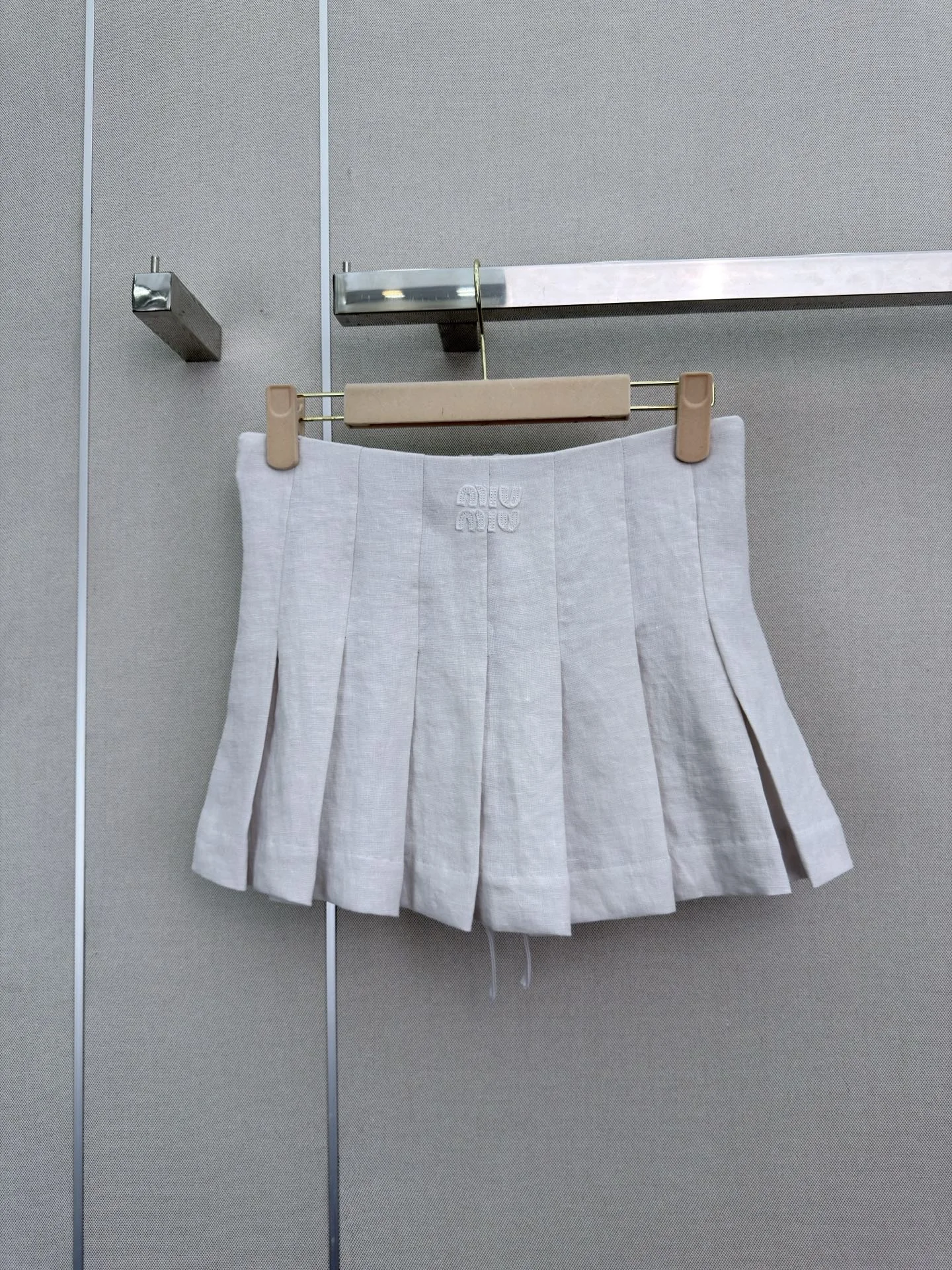 MIU MIU Skirts Gray S-L B55202609061941 - Image 7