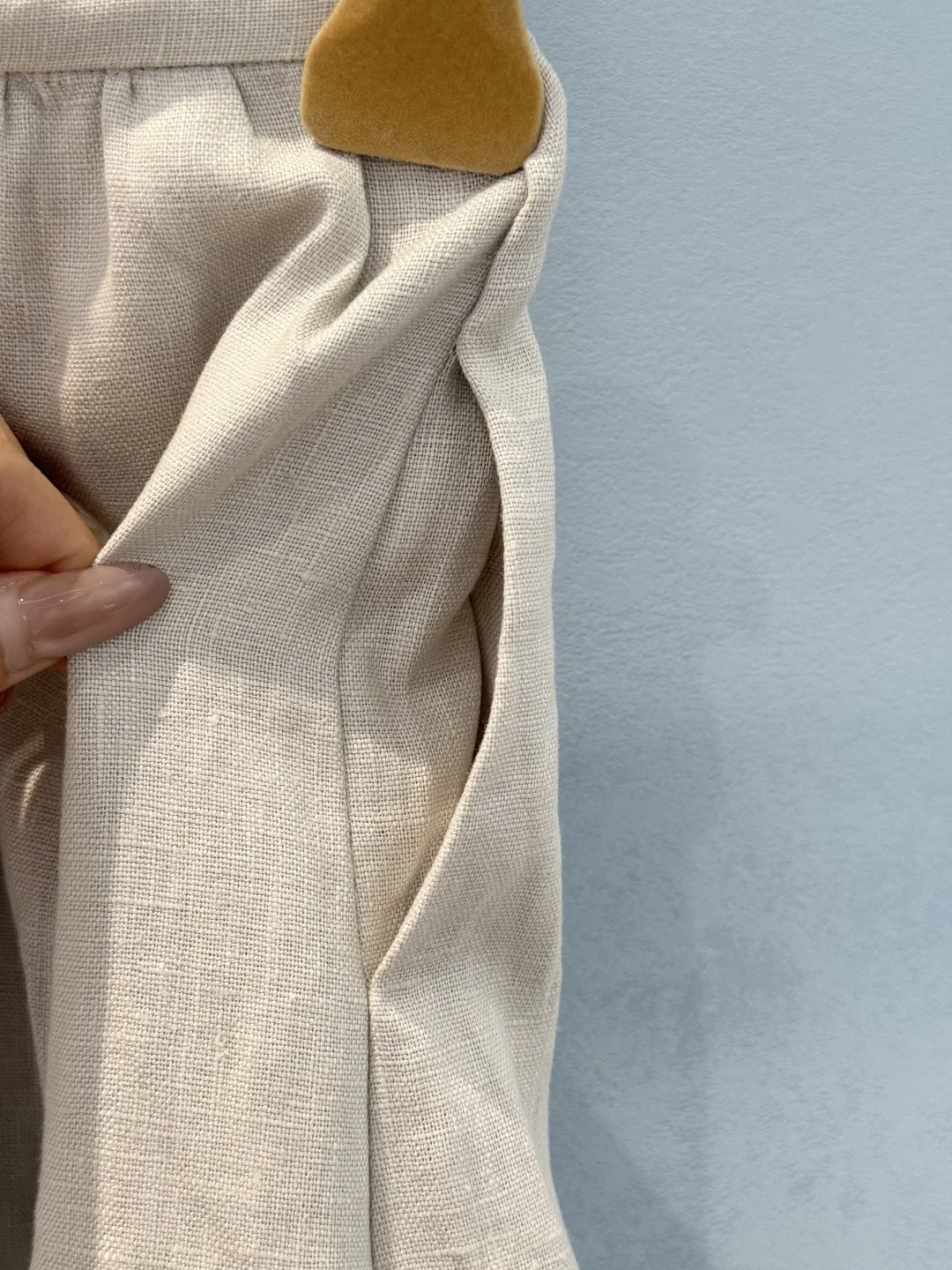 MIU MIU Skirts Linen Beige S-L C00202609060395 - Image 5