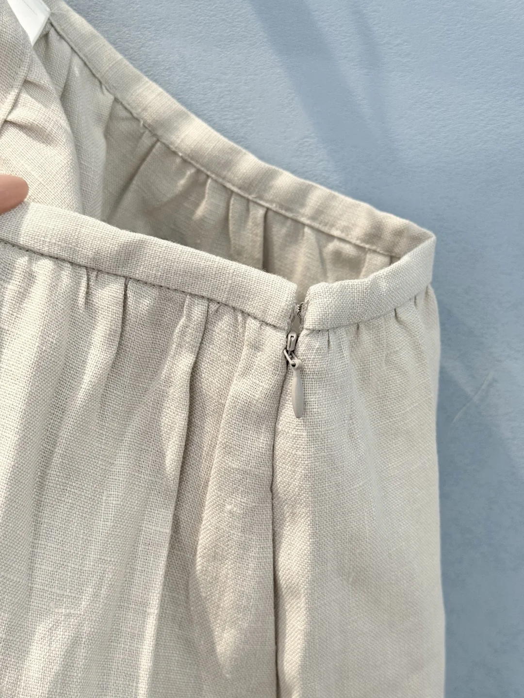 MIU MIU Skirts Linen Beige S-L C00202609060395 - Image 7