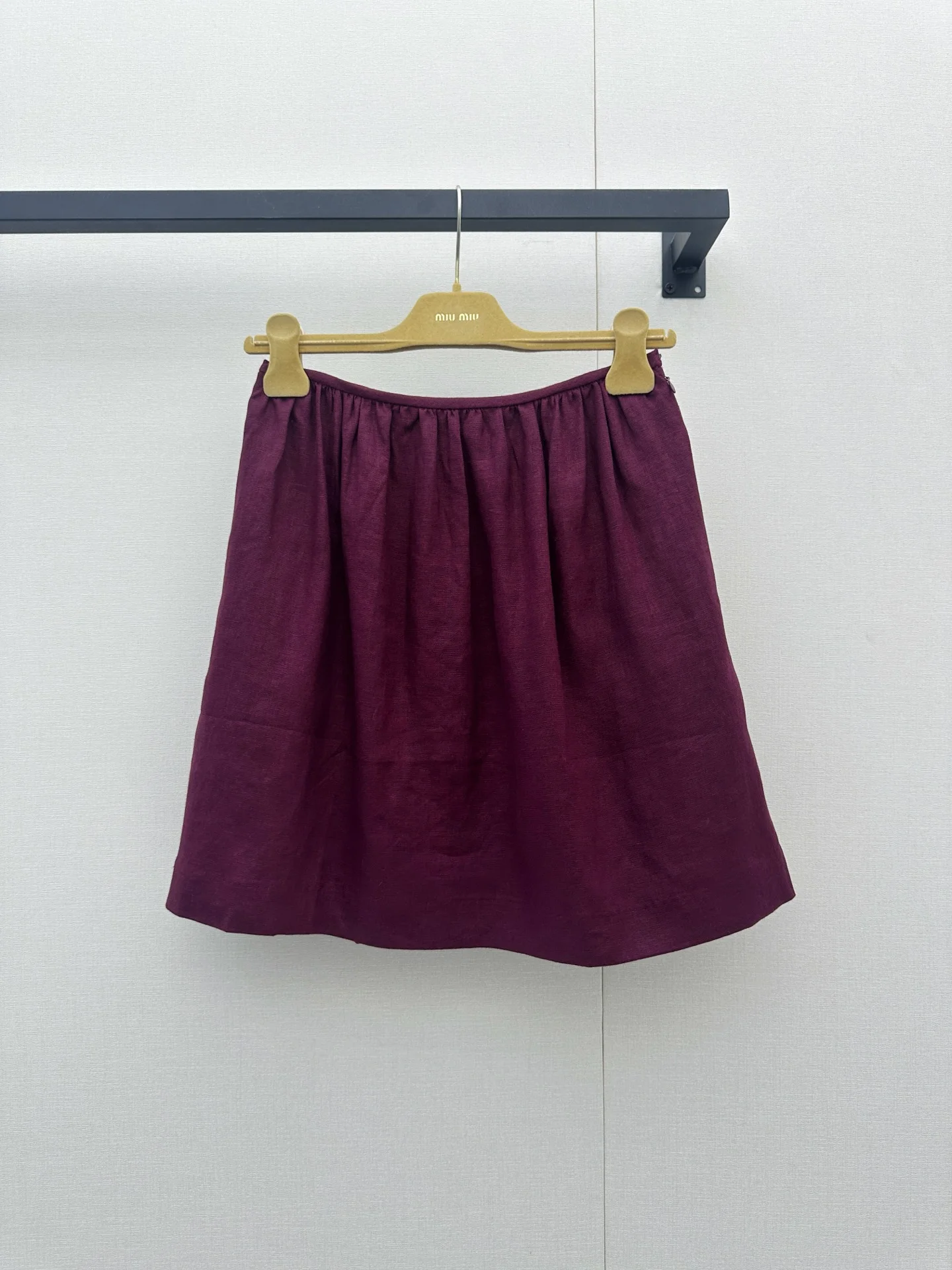 MIU MIU Skirts Linen Purple S-M-L B75202609061352
