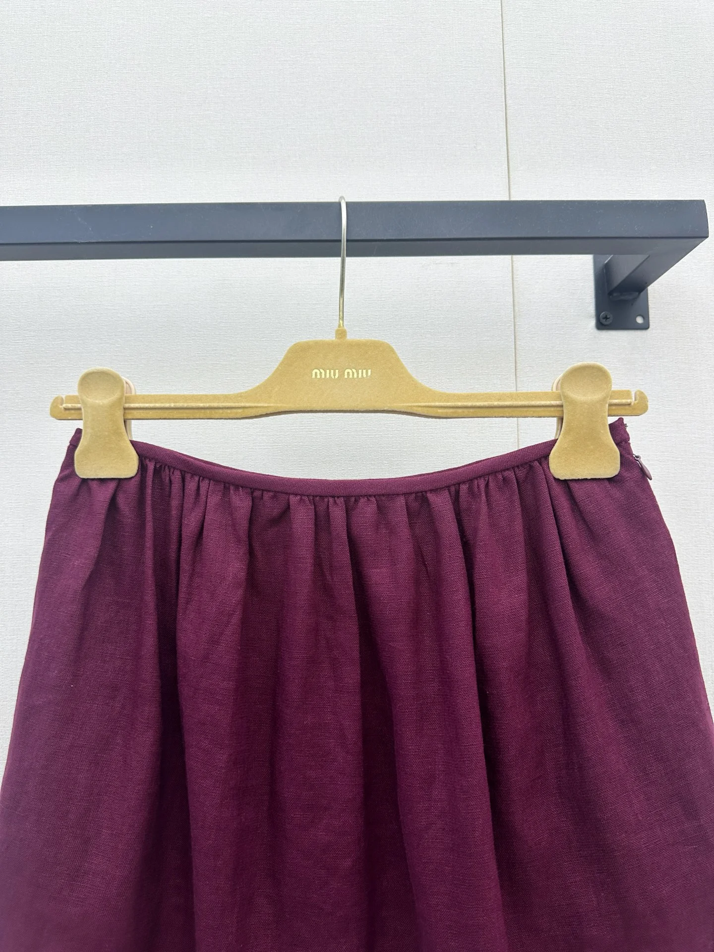 MIU MIU Skirts Linen Purple S-M-L B75202609061352 - Image 2