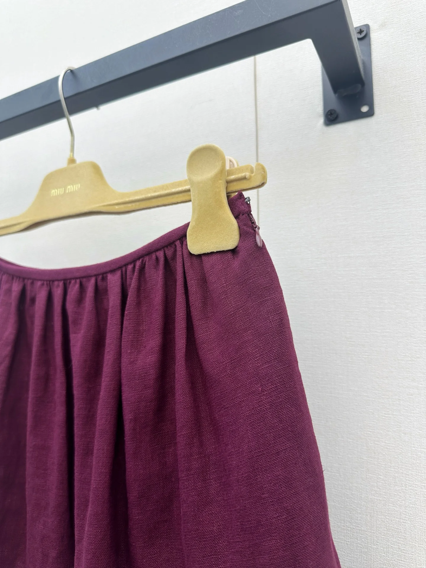 MIU MIU Skirts Linen Purple S-M-L B75202609061352 - Image 3