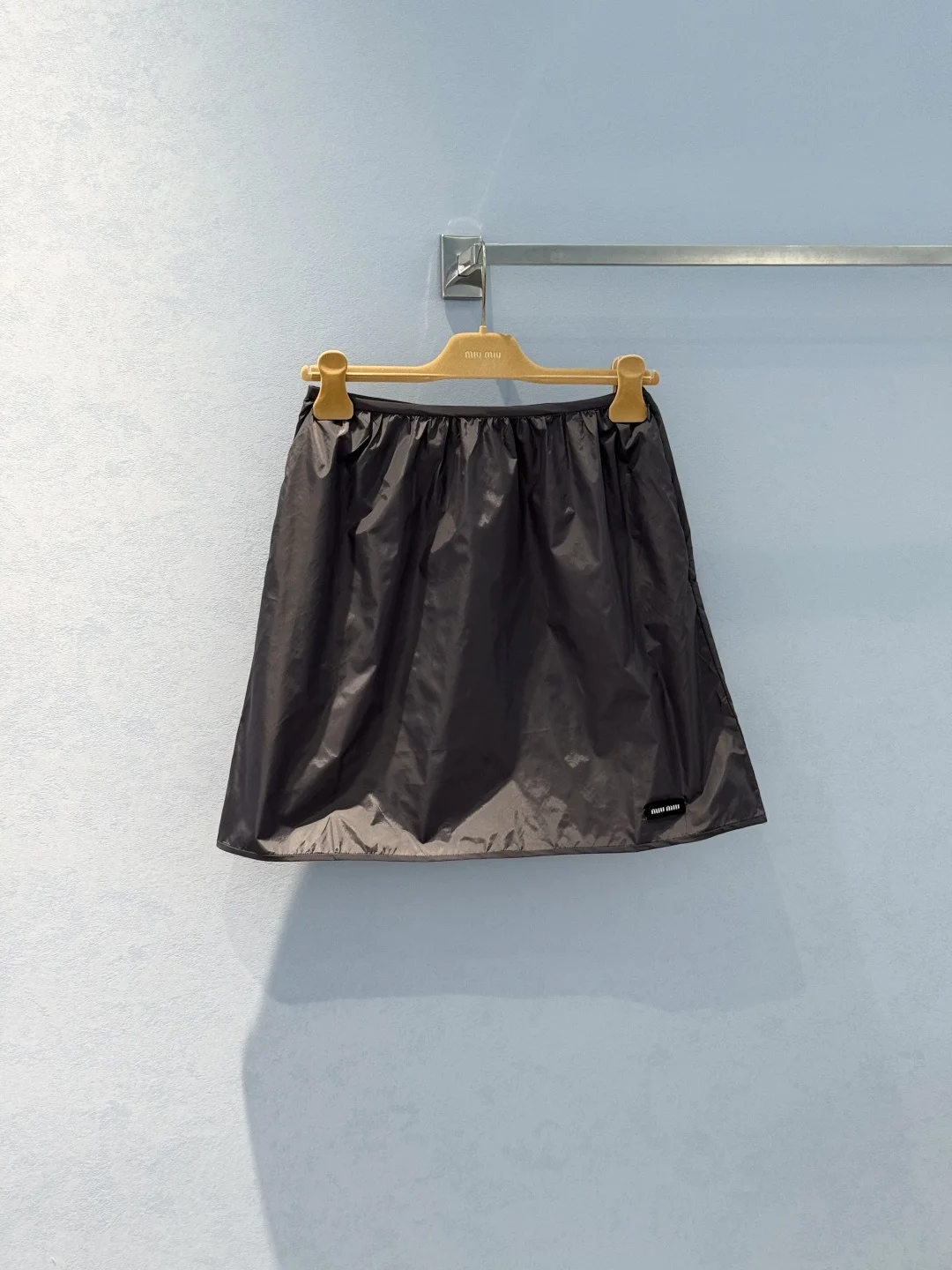 MIU MIU Skirts Nylon Black-Gray S-M-L B20202609060376 - Image 3