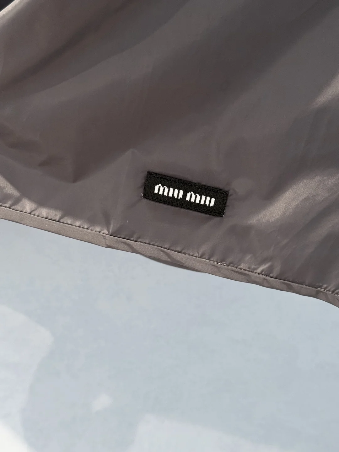 MIU MIU Skirts Nylon Black-Gray S-M-L B20202609060376 - Image 5