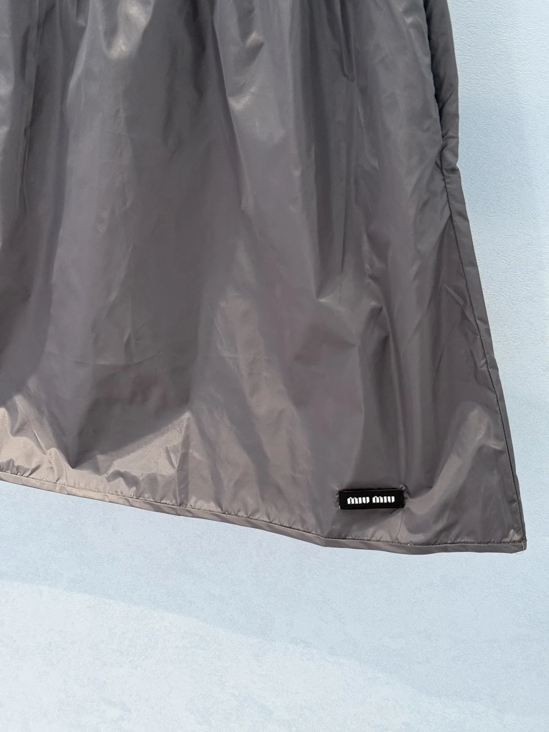 MIU MIU Skirts Nylon Black-Gray S-M-L B20202609060376 - Image 7