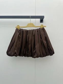 MIU MIU Skirts Silk Brown S-M-L E15202609063237