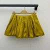MIU MIU Skirts Silk Yellow S-M-L E15202609063238