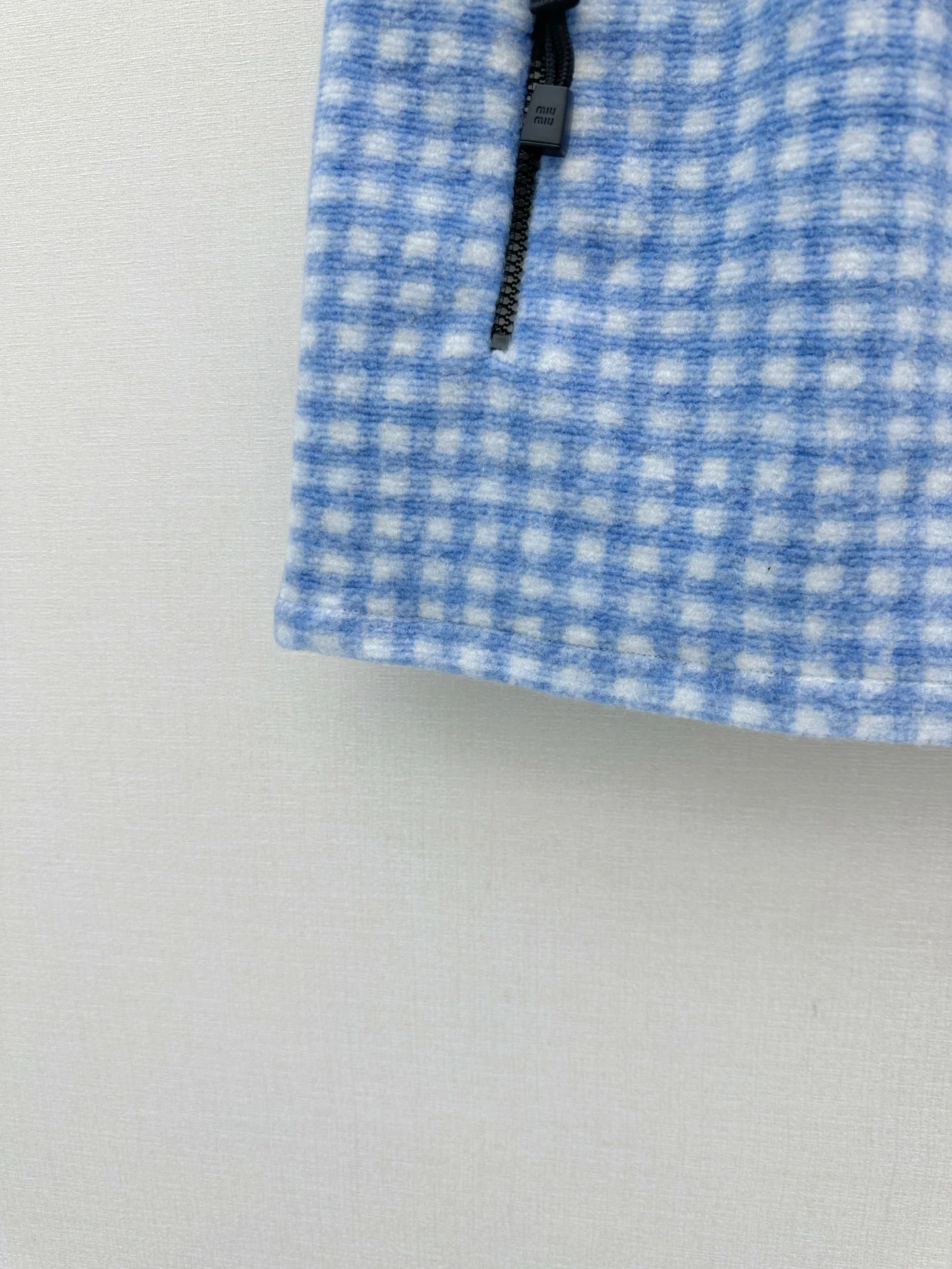 MIU MIU Skirts Wool Blend Blue-White S-L B55202609061369 - Image 5