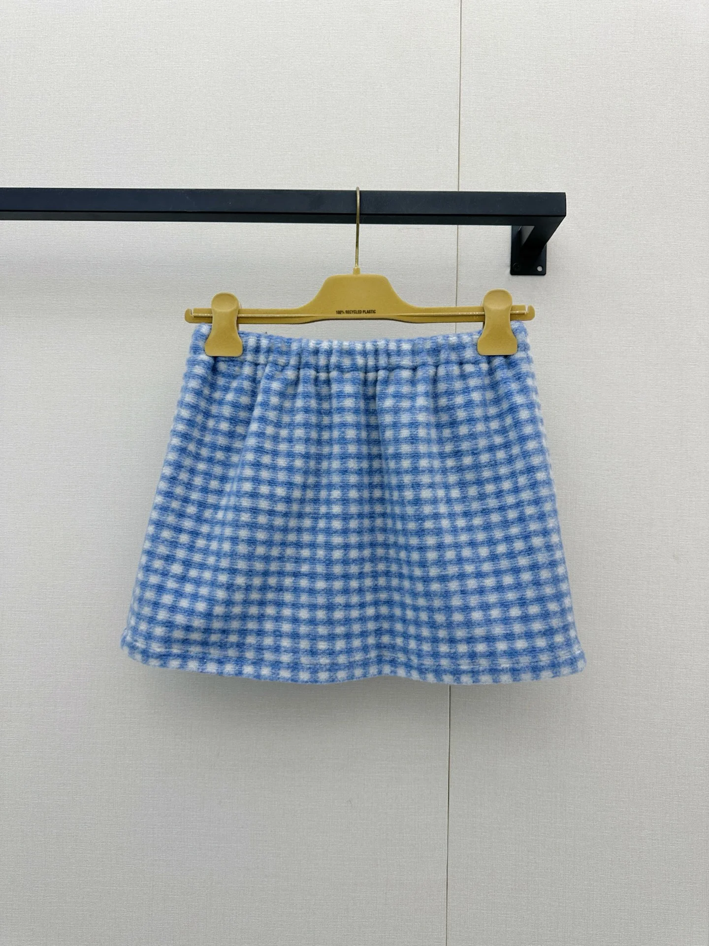 MIU MIU Skirts Wool Blend Blue-White S-L B55202609061369 - Image 7