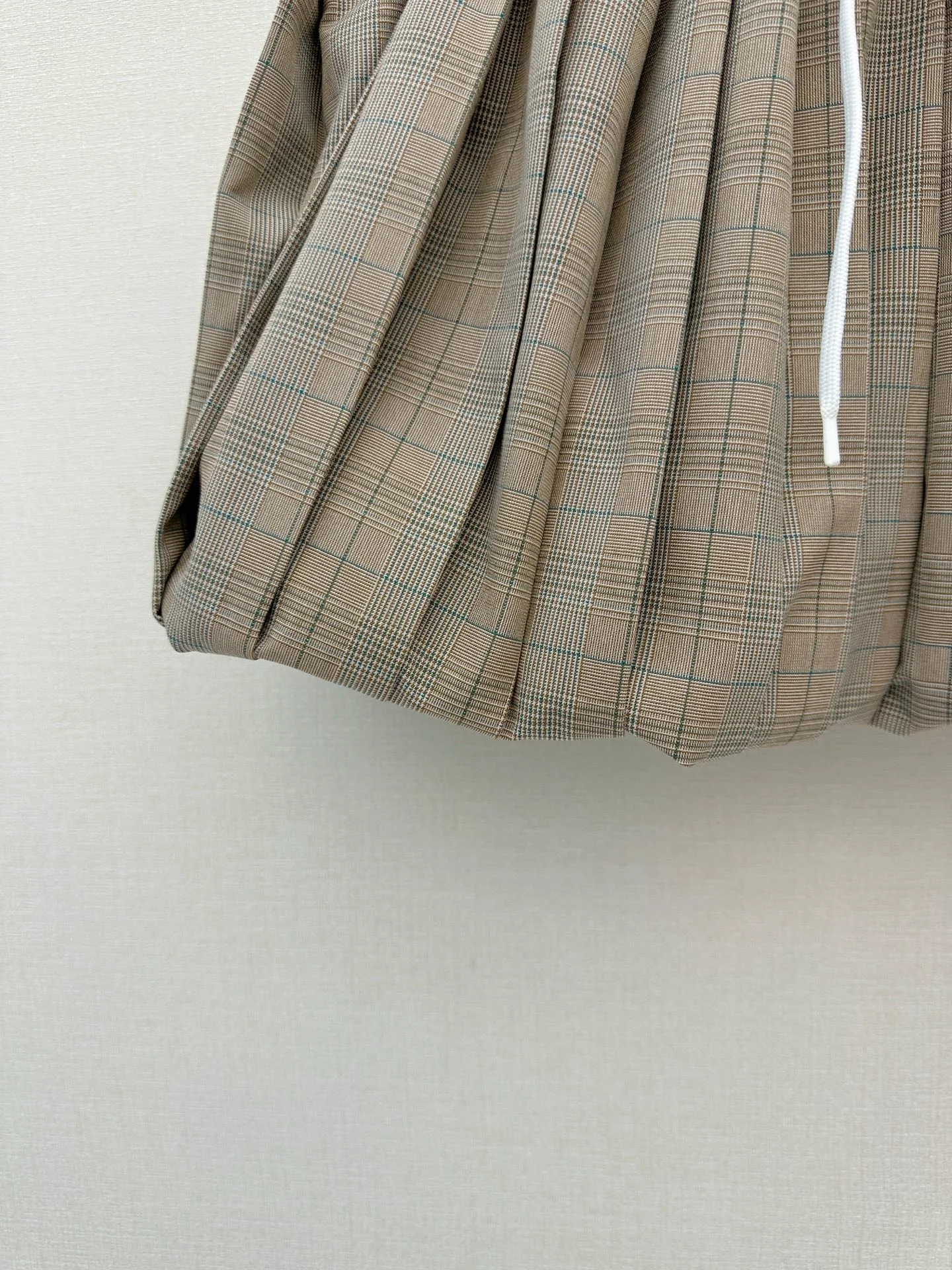 MIU MIU Skirts Woven Fabric Brown-White S-L C15202609060784 - Image 4