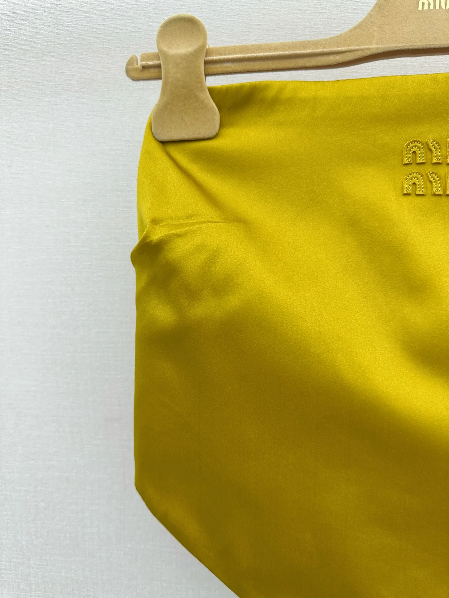 MIU MIU Skirts Yellow-Gold S-L C15202609063239 - Image 4