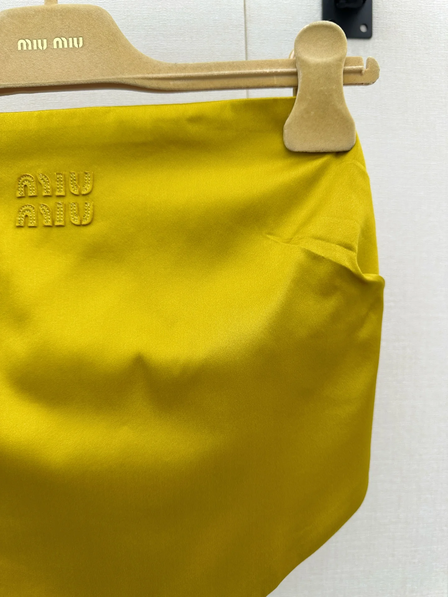 MIU MIU Skirts Yellow-Gold S-L C15202609063239 - Image 5