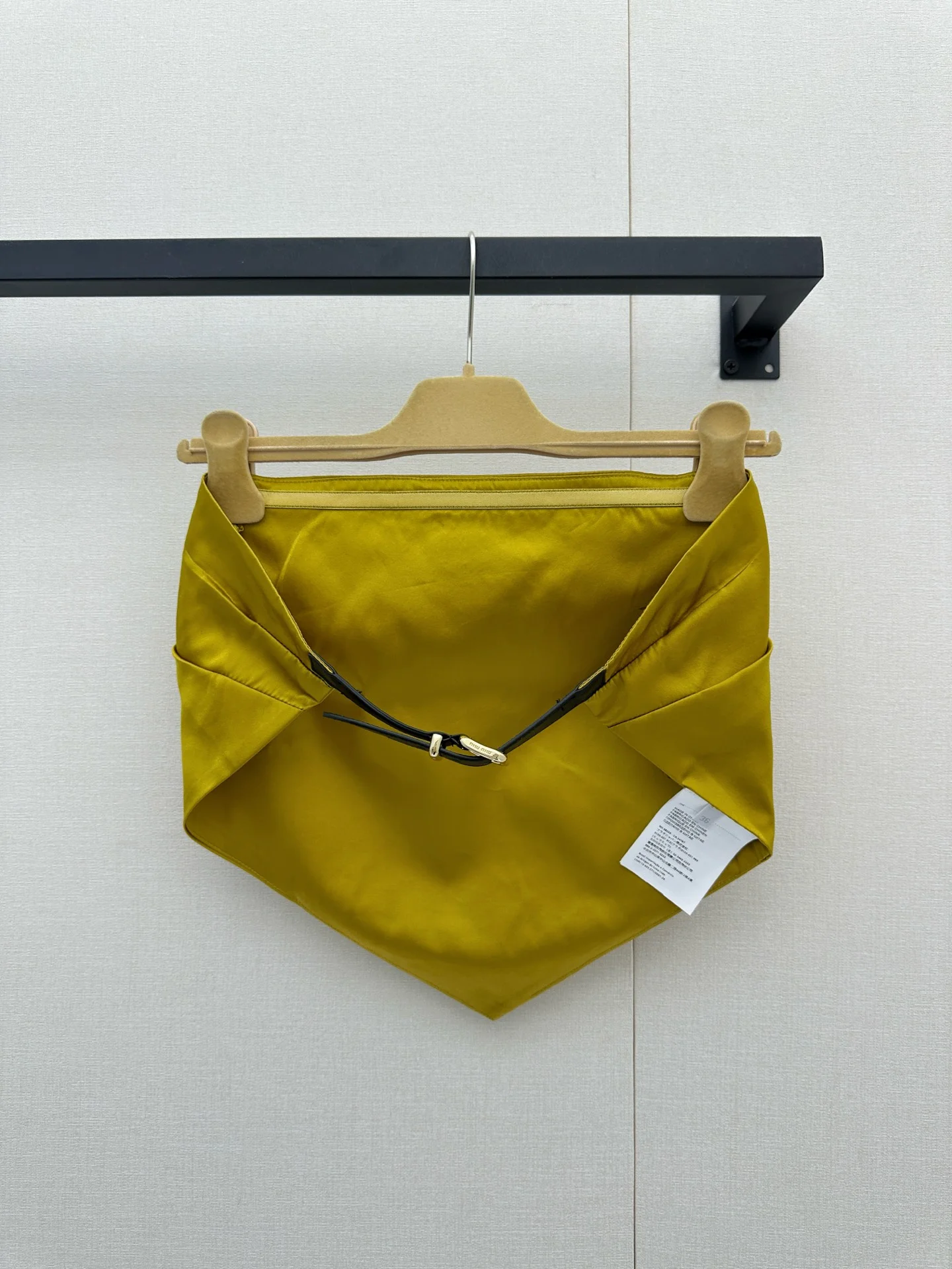 MIU MIU Skirts Yellow-Gold S-L C15202609063239 - Image 7