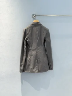 Alternative view of MIU MIU Suits Cotton Blend Gray S-L C20202609060390