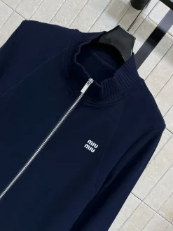 Alternative view of MIU MIU Suits Navy Blue S-M-L A90202609062497