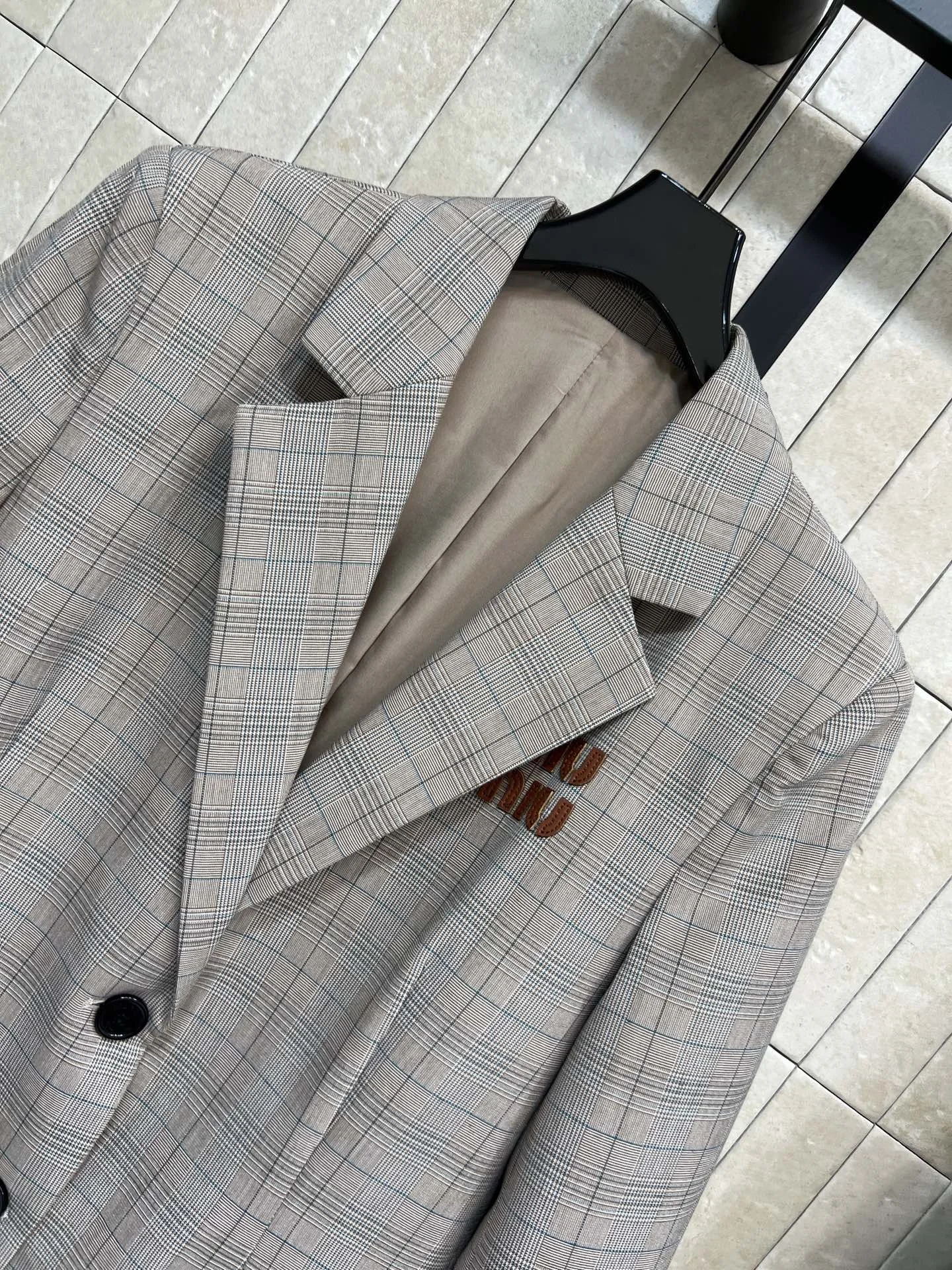 MIU MIU Suits Suiting Fabric Beige-Brown S-M-L B45202609061612 - Image 2