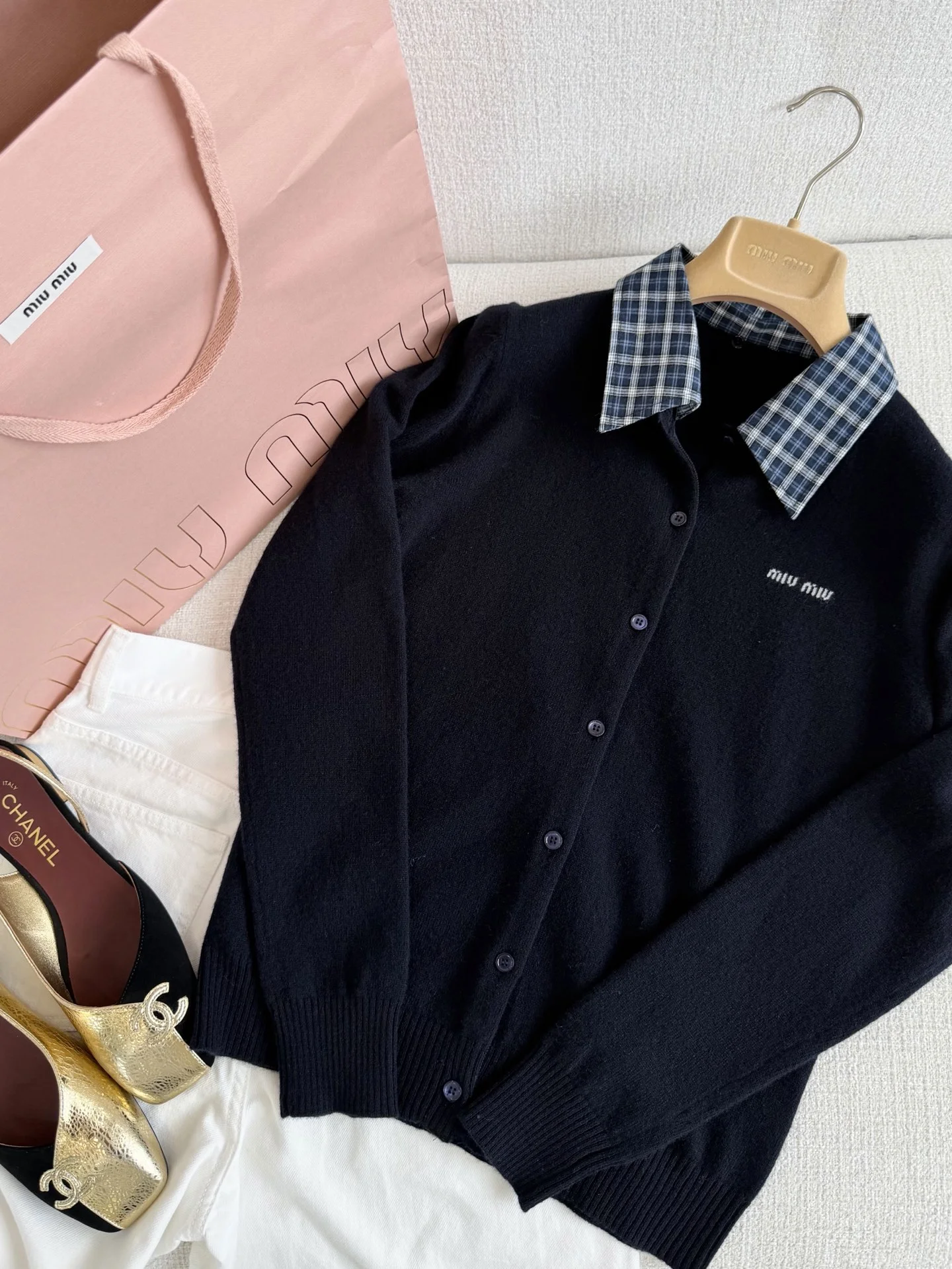 MIU MIU Sweaters Black-Blue S-L B65202609061041