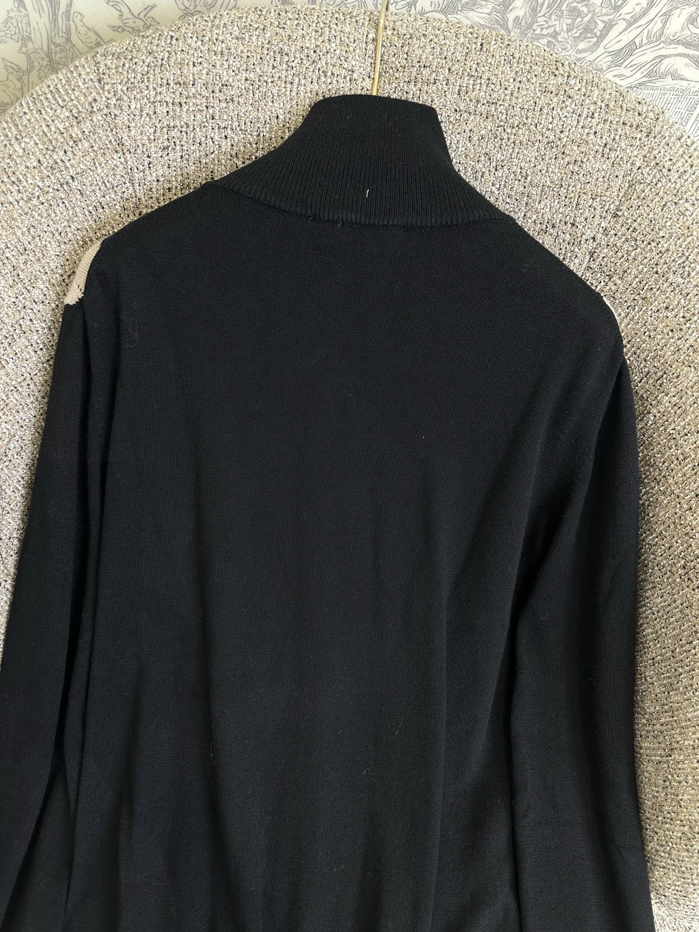MIU MIU Sweaters Black-Tan S-L B55202609062771 - Image 7