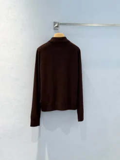 Alternative view of MIU MIU Sweaters Cashmere Brown-Red-White-Navy S-M-L A00202609062309