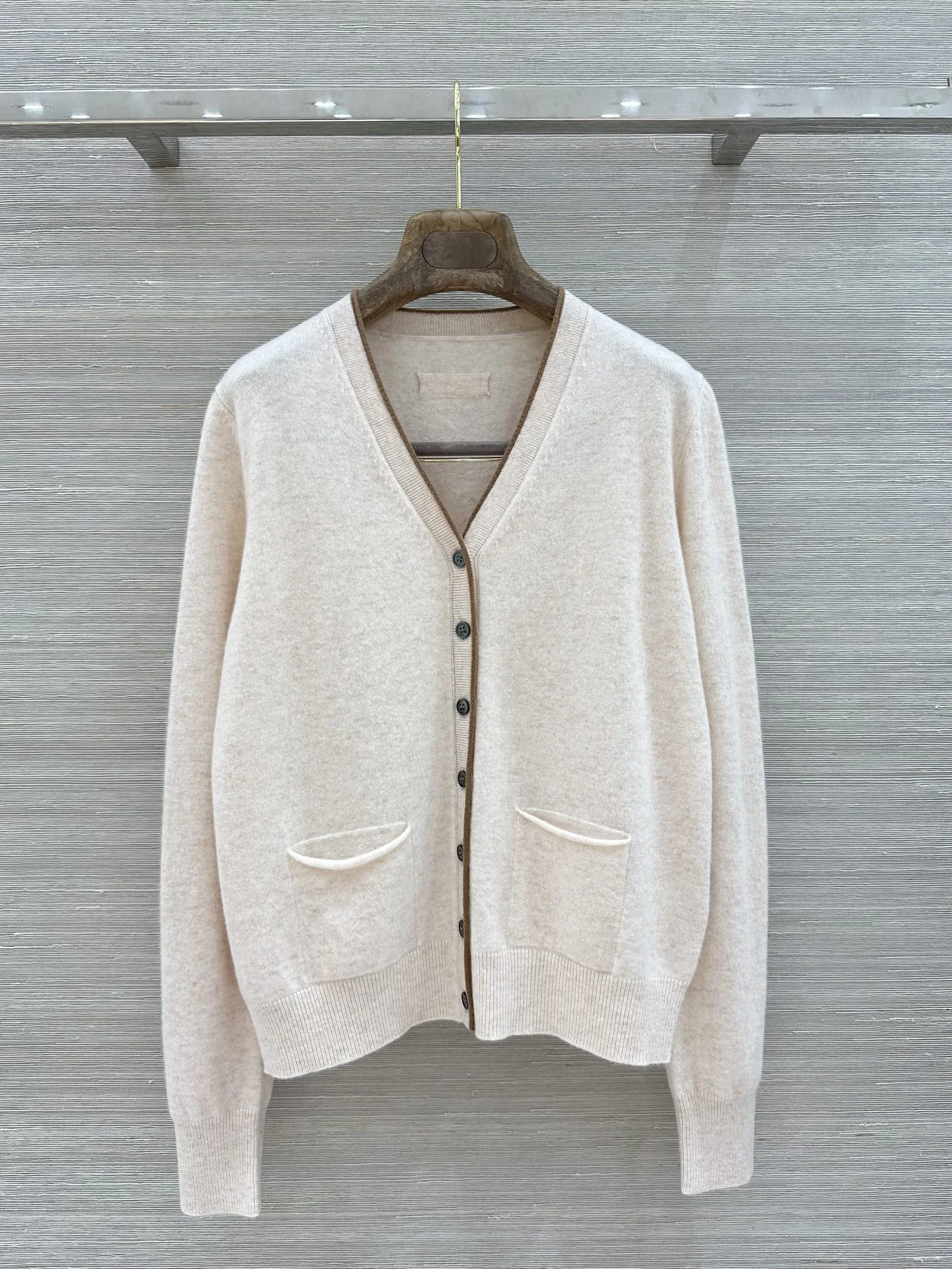 MIU MIU Sweaters Cashmere Wool Beige-Brown M B55202609062032