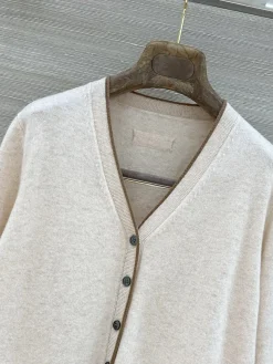 Alternative view of MIU MIU Sweaters Cashmere Wool Beige-Brown M B55202609062032