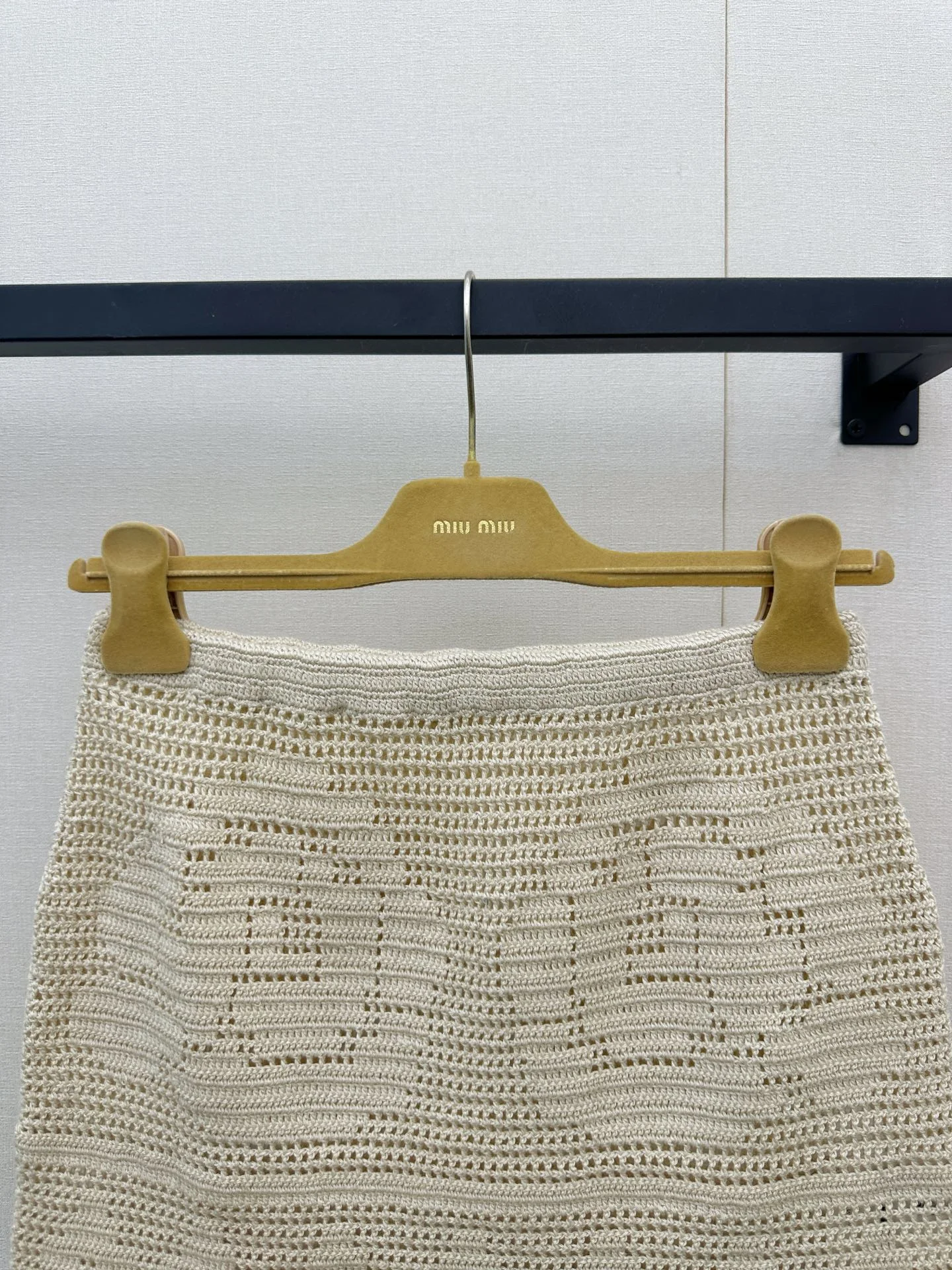 MIU MIU Sweaters Cream-Black S M L D55202609060760 - Image 2