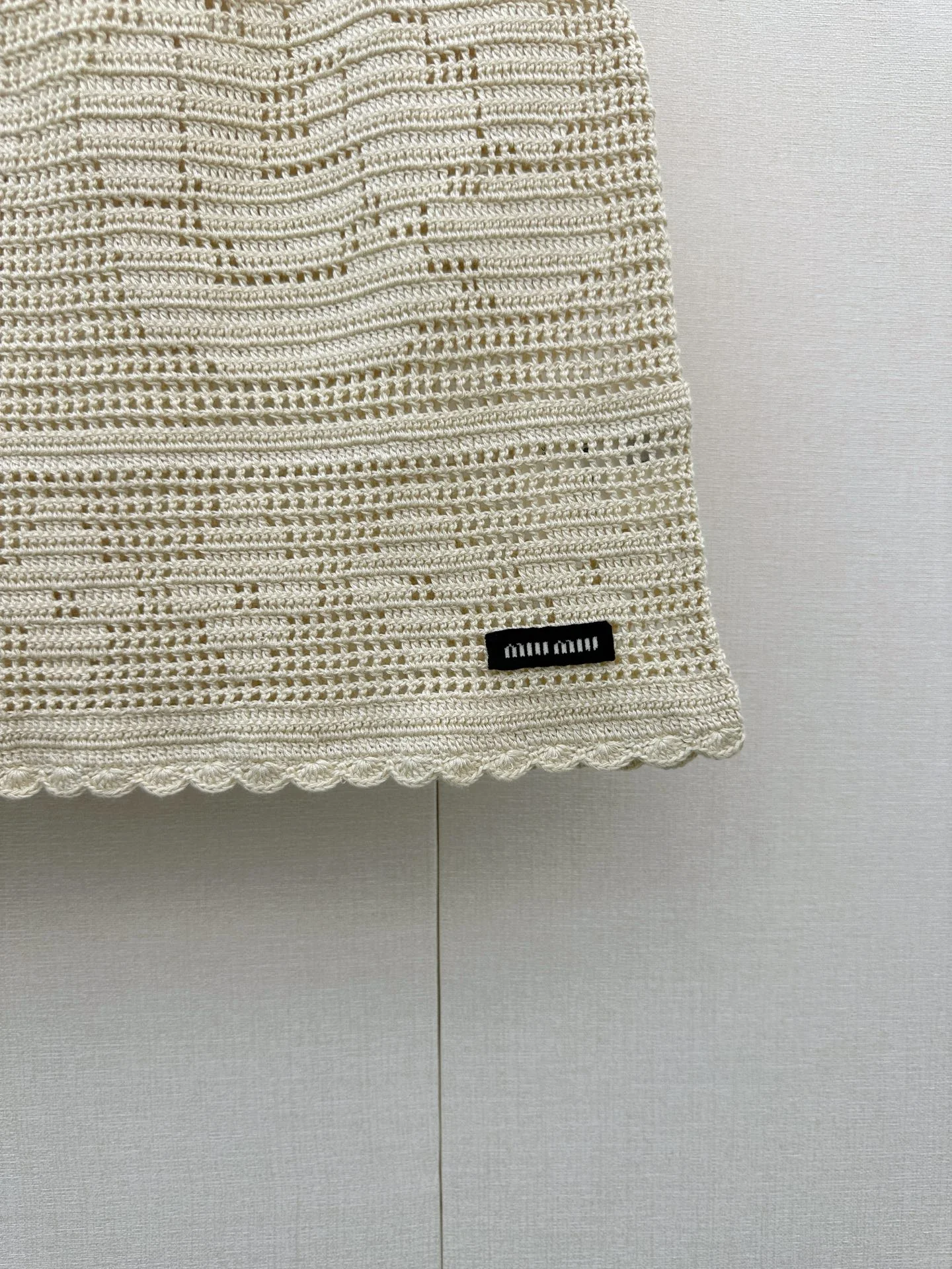 MIU MIU Sweaters Cream-Black S M L D55202609060760 - Image 4