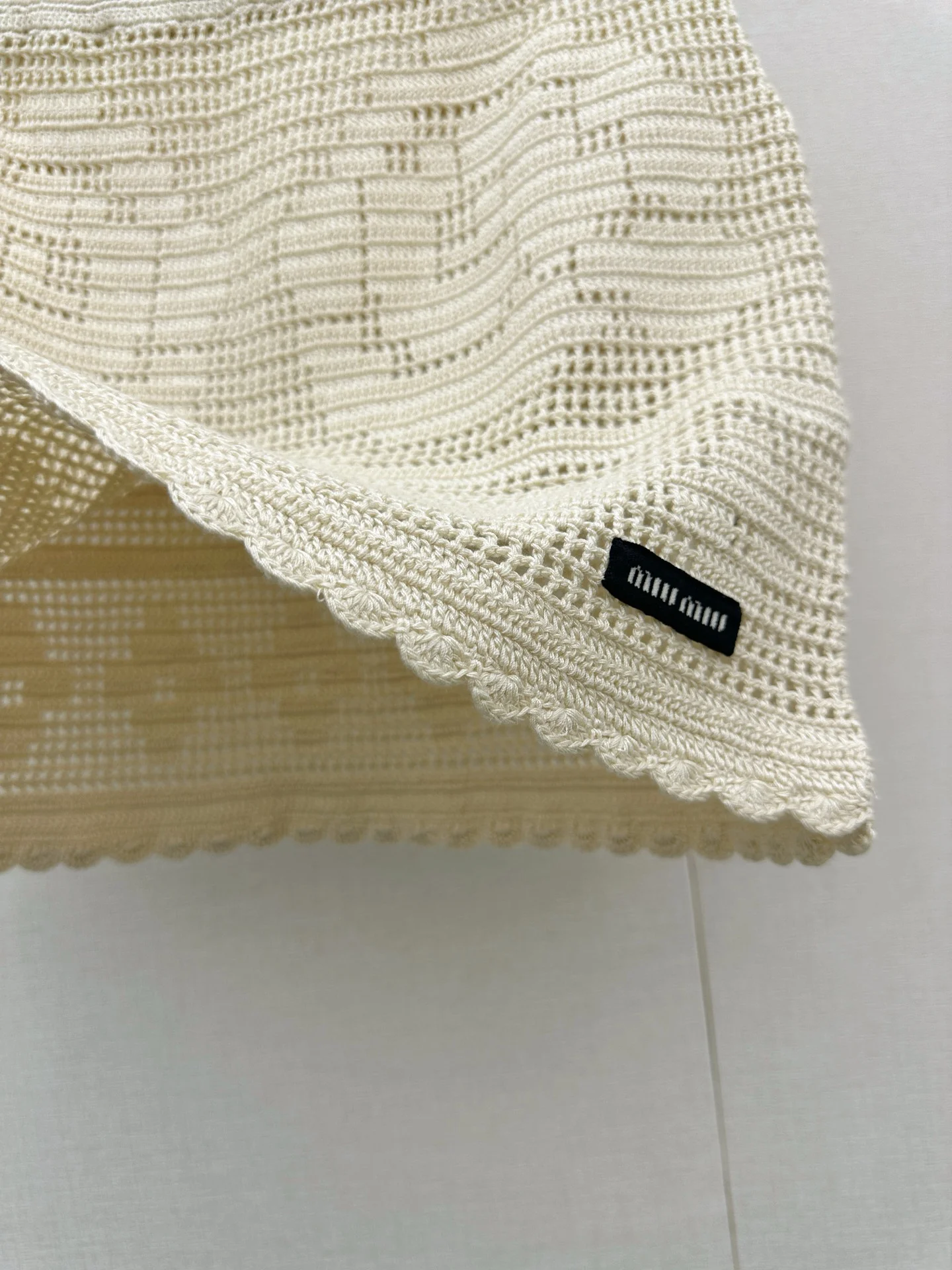 MIU MIU Sweaters Cream-Black S M L D55202609060760 - Image 6
