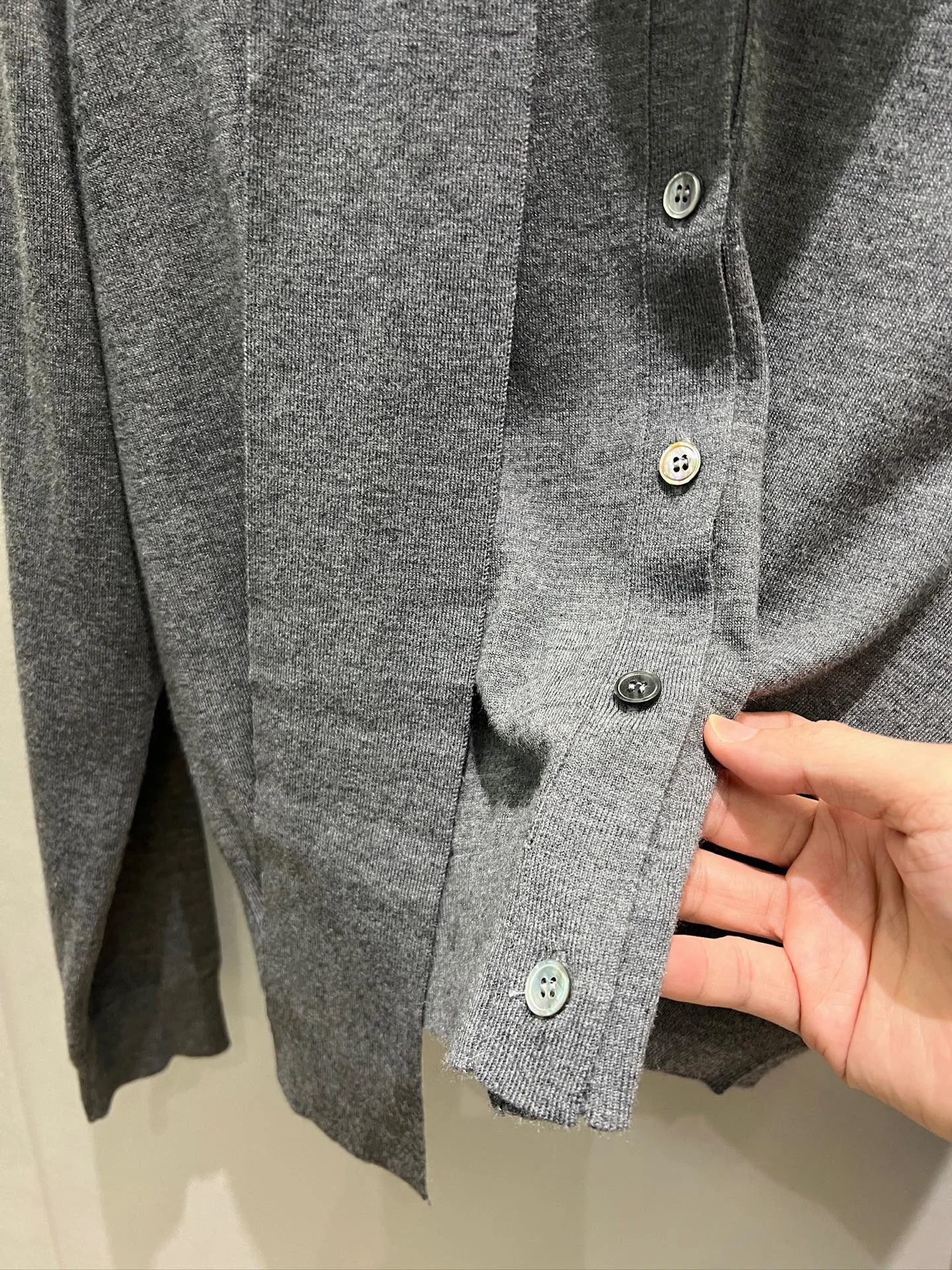 MIU MIU Sweaters Gray S-L B50202609061682 - Image 6