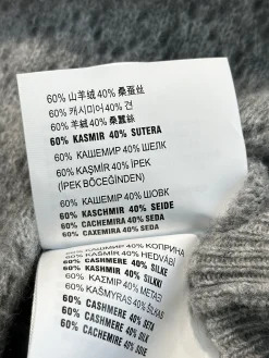 Alternative view of MIU MIU Sweaters Grey S-L B80202609060314