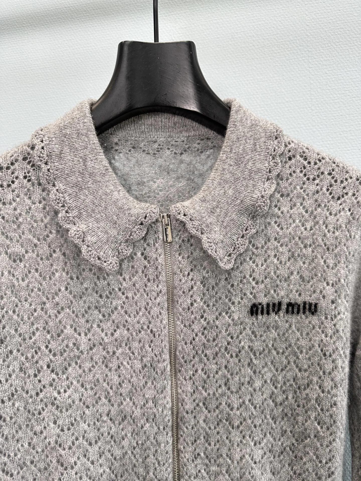 MIU MIU Sweaters Grey S-L B80202609060314 - Image 4