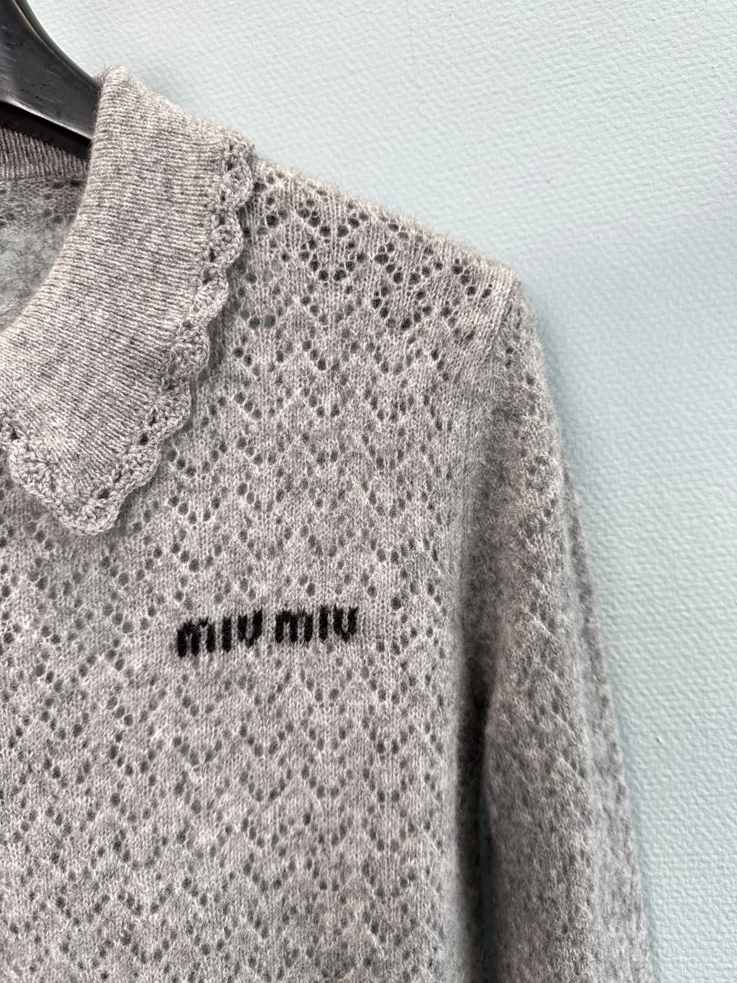 MIU MIU Sweaters Grey S-L B80202609060314 - Image 5