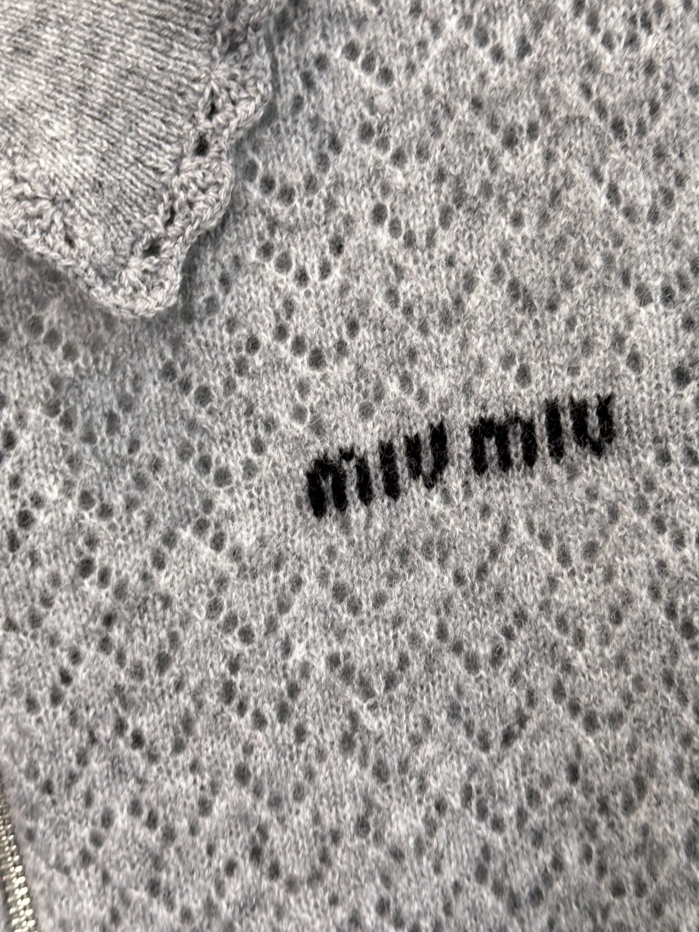 MIU MIU Sweaters Grey S-L B80202609060314 - Image 6