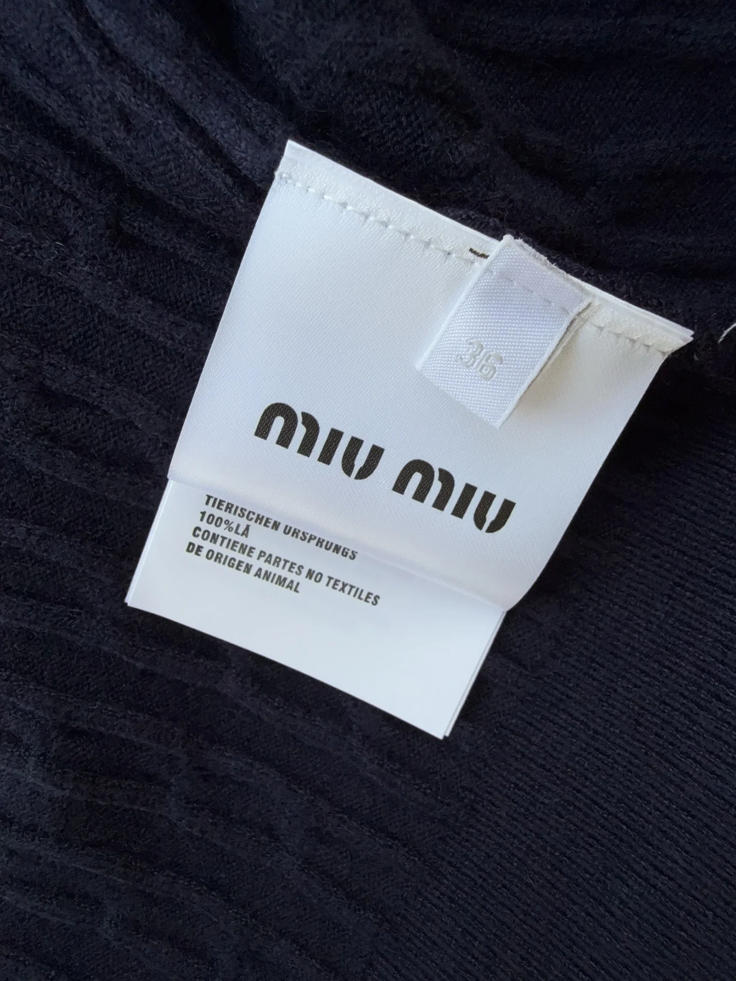 MIU MIU Sweaters Navy-Blue S-L B60202609062849 - Image 8