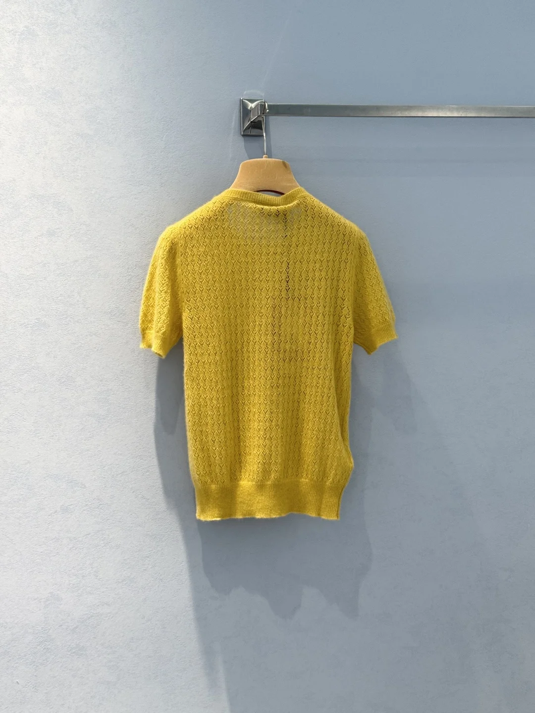 MIU MIU Sweaters Silk Cashmere Blend Yellow-White S-M-L B70202609062289 - Image 2