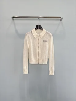 MIU MIU Sweaters White-Black S-L B80202609060315