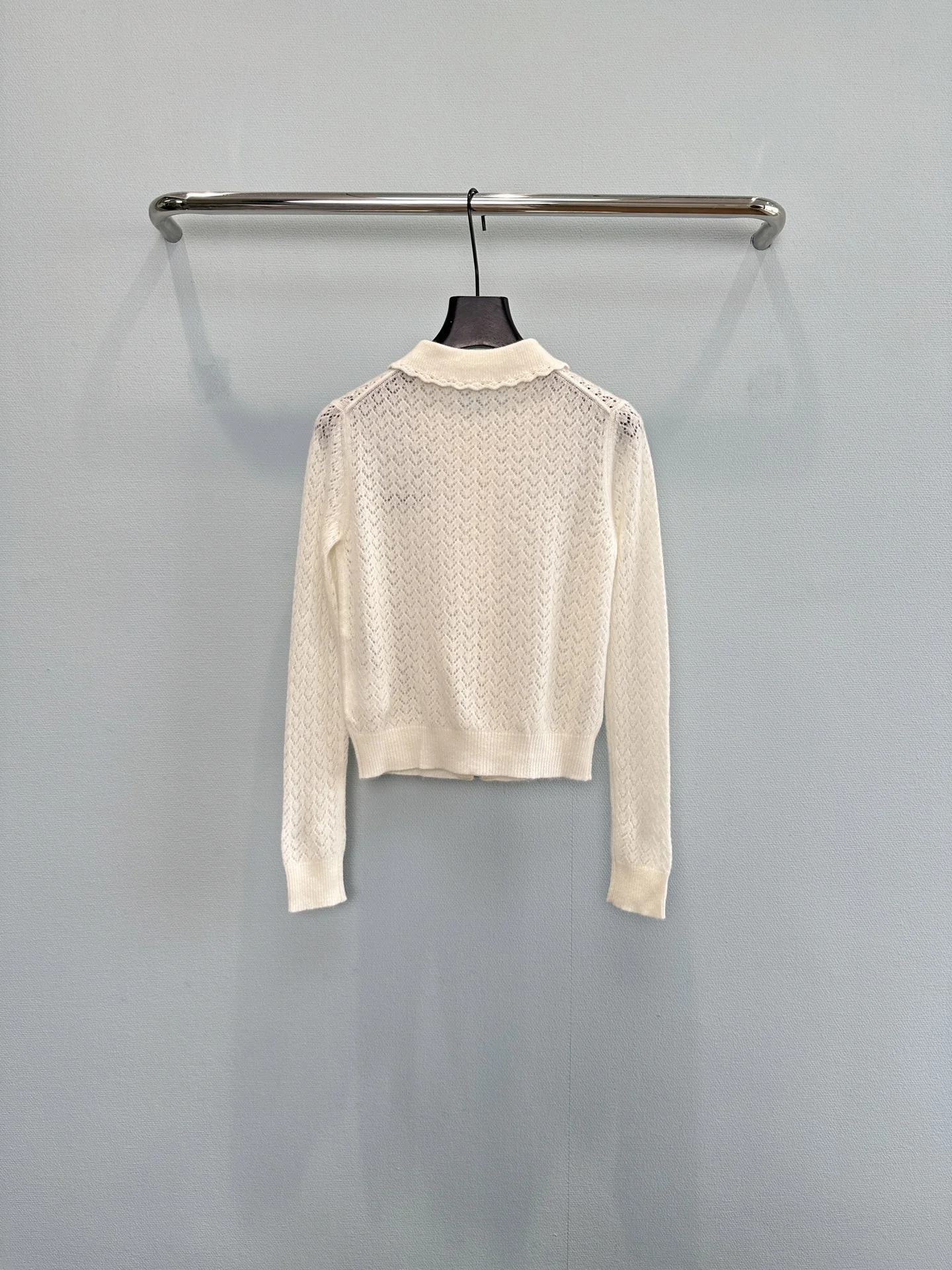 MIU MIU Sweaters White-Black S-L B80202609060315 - Image 10